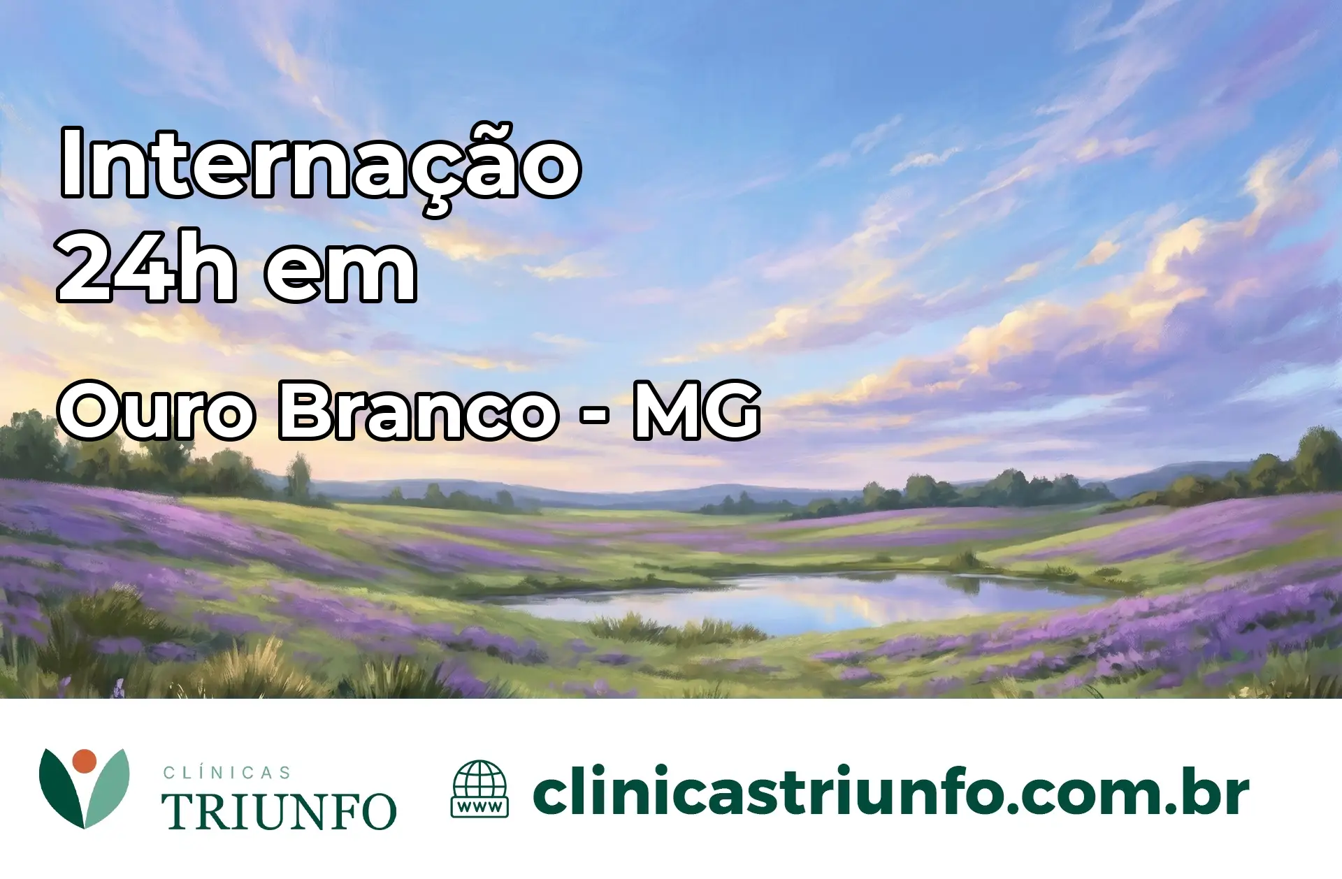 Internação 24 horas em Ouro Branco – MG