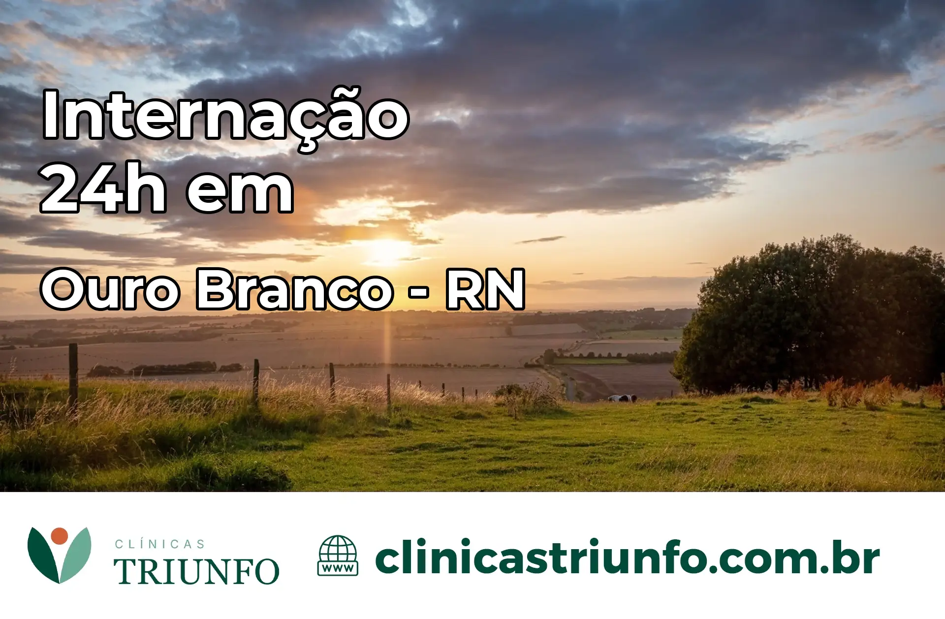 Internação 24 horas em Ouro Branco – RN