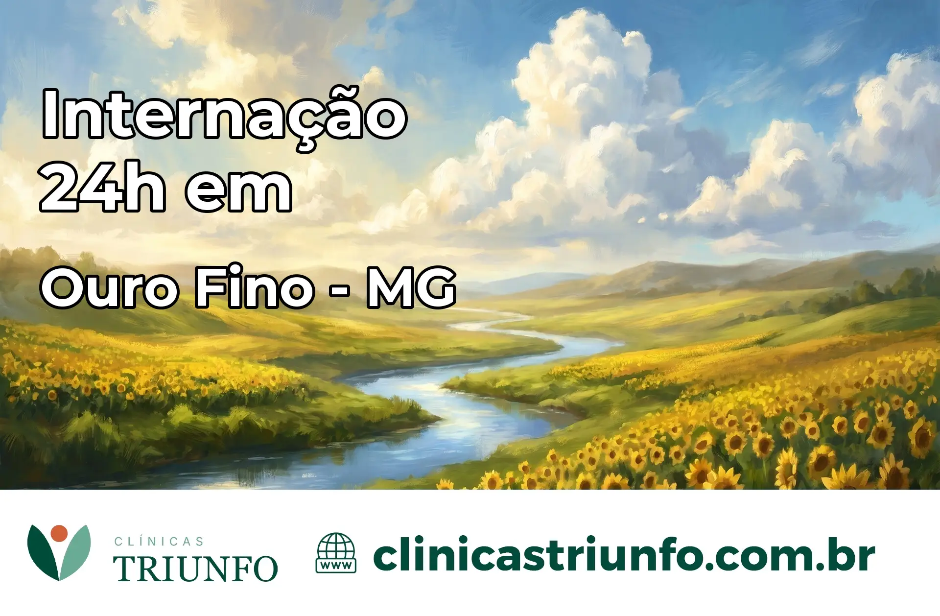 Internação 24 horas em Ouro Fino – MG