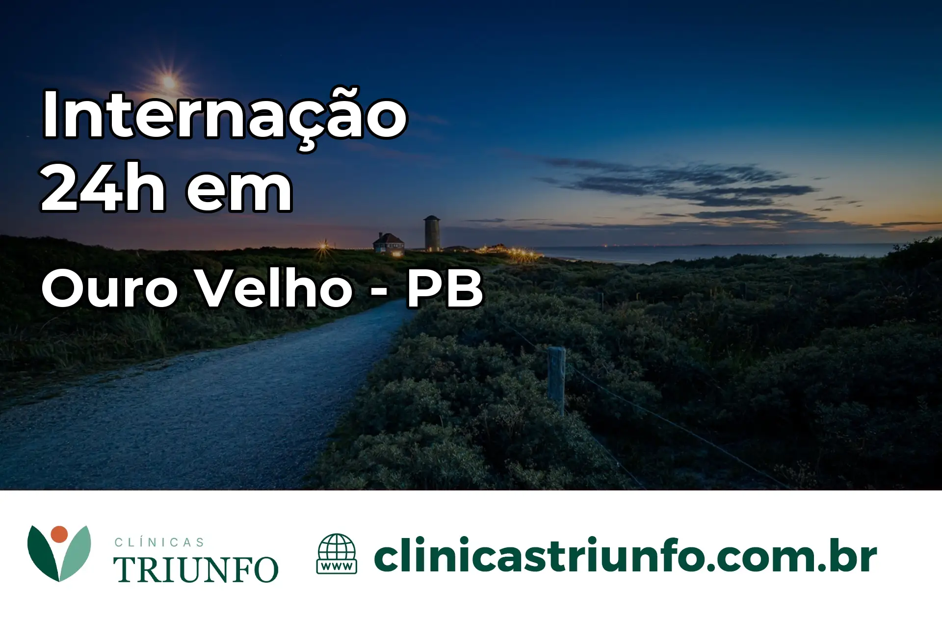 Internação 24 horas em Ouro Velho – PB