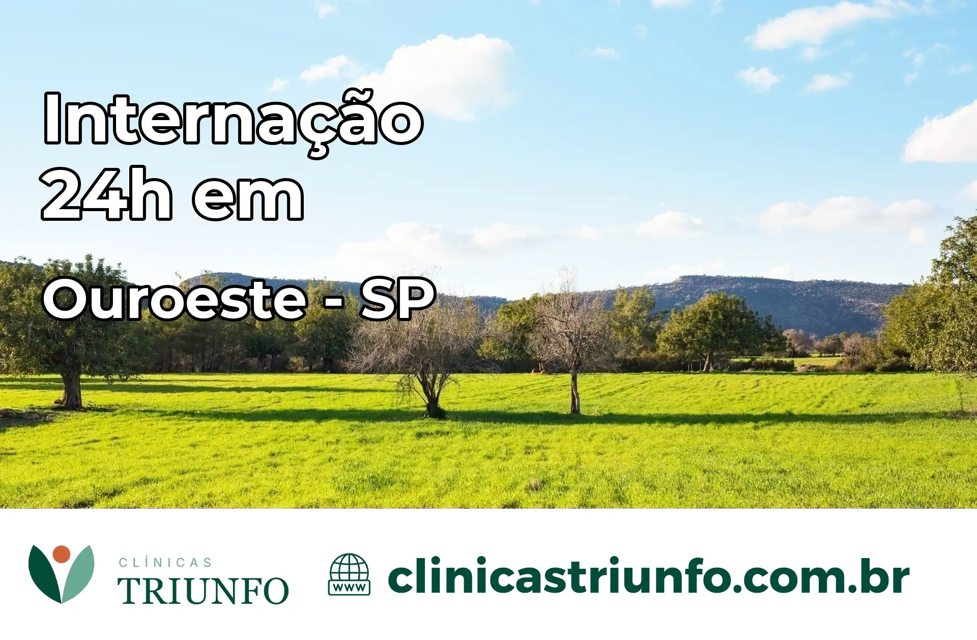 Internação 24 horas em Ouroeste – SP