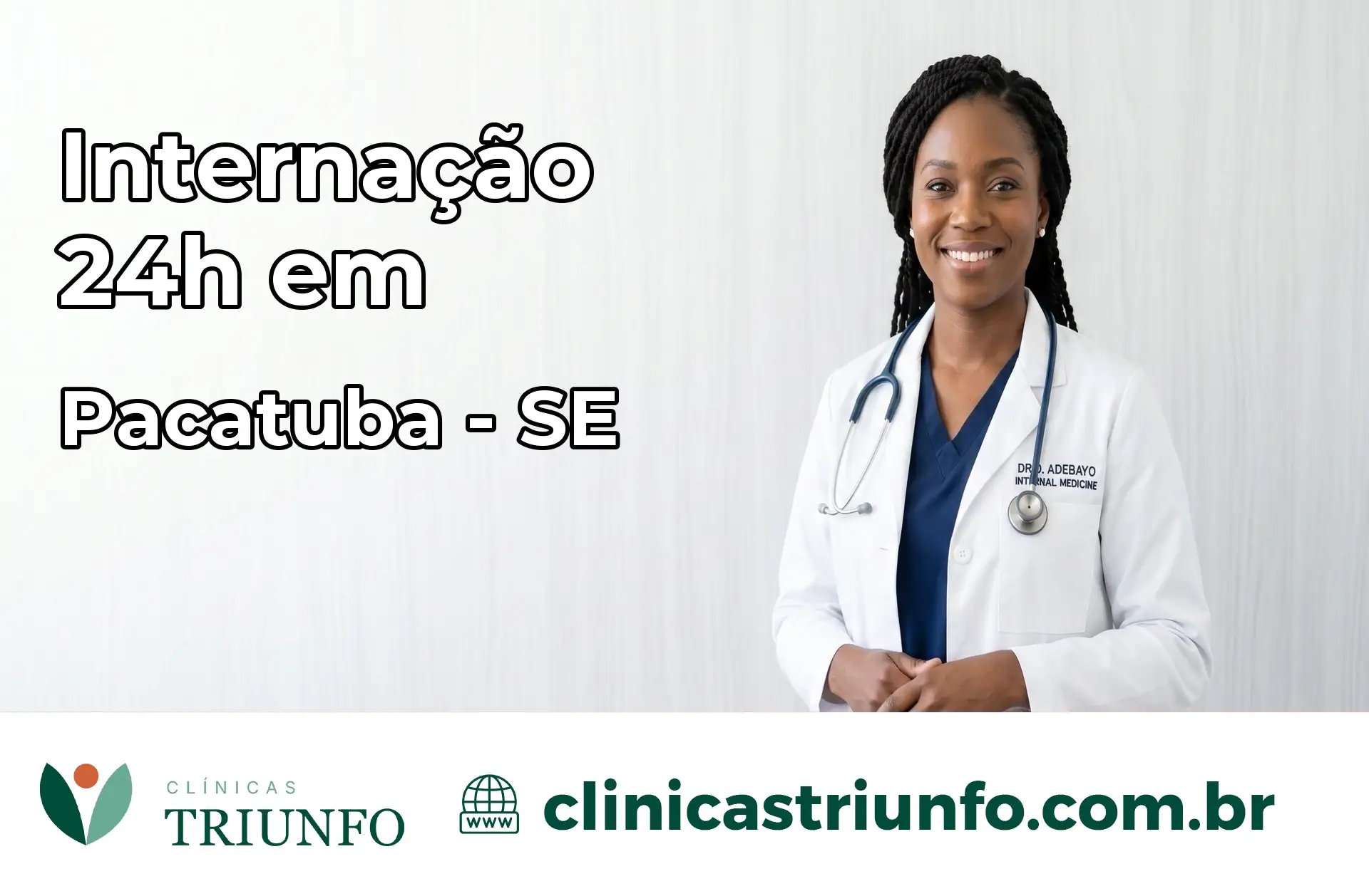 Internação 24 horas em Pacatuba – SE