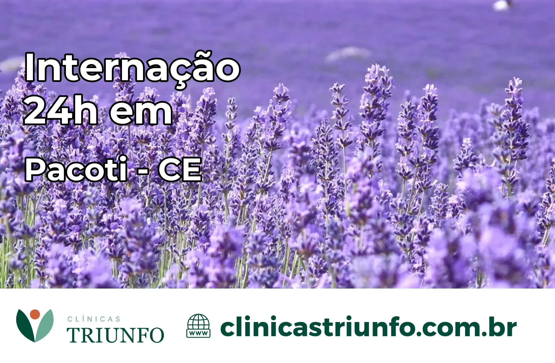 Internação 24 horas em Pacoti – CE