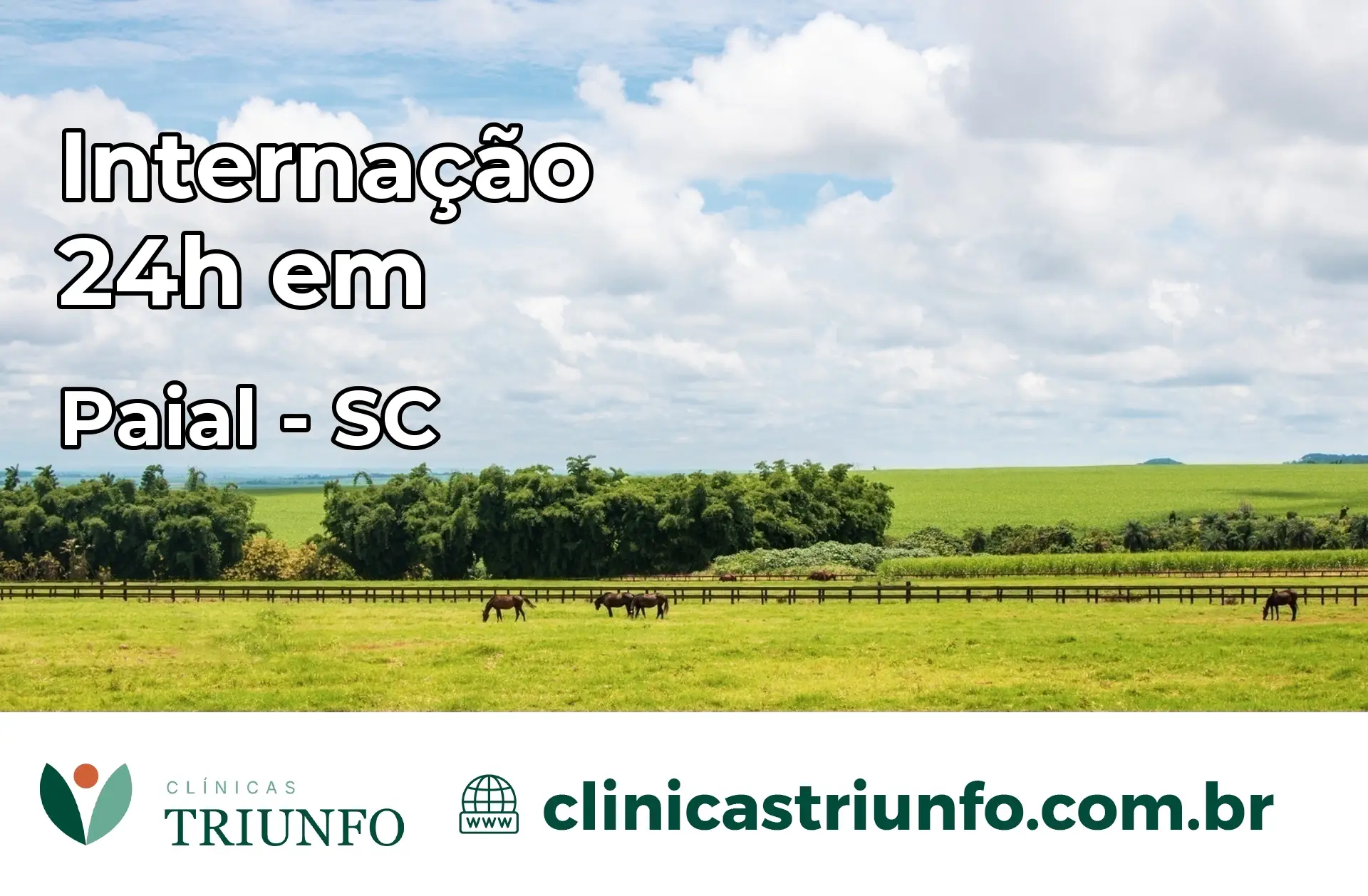 Internação 24 horas em Paial – SC