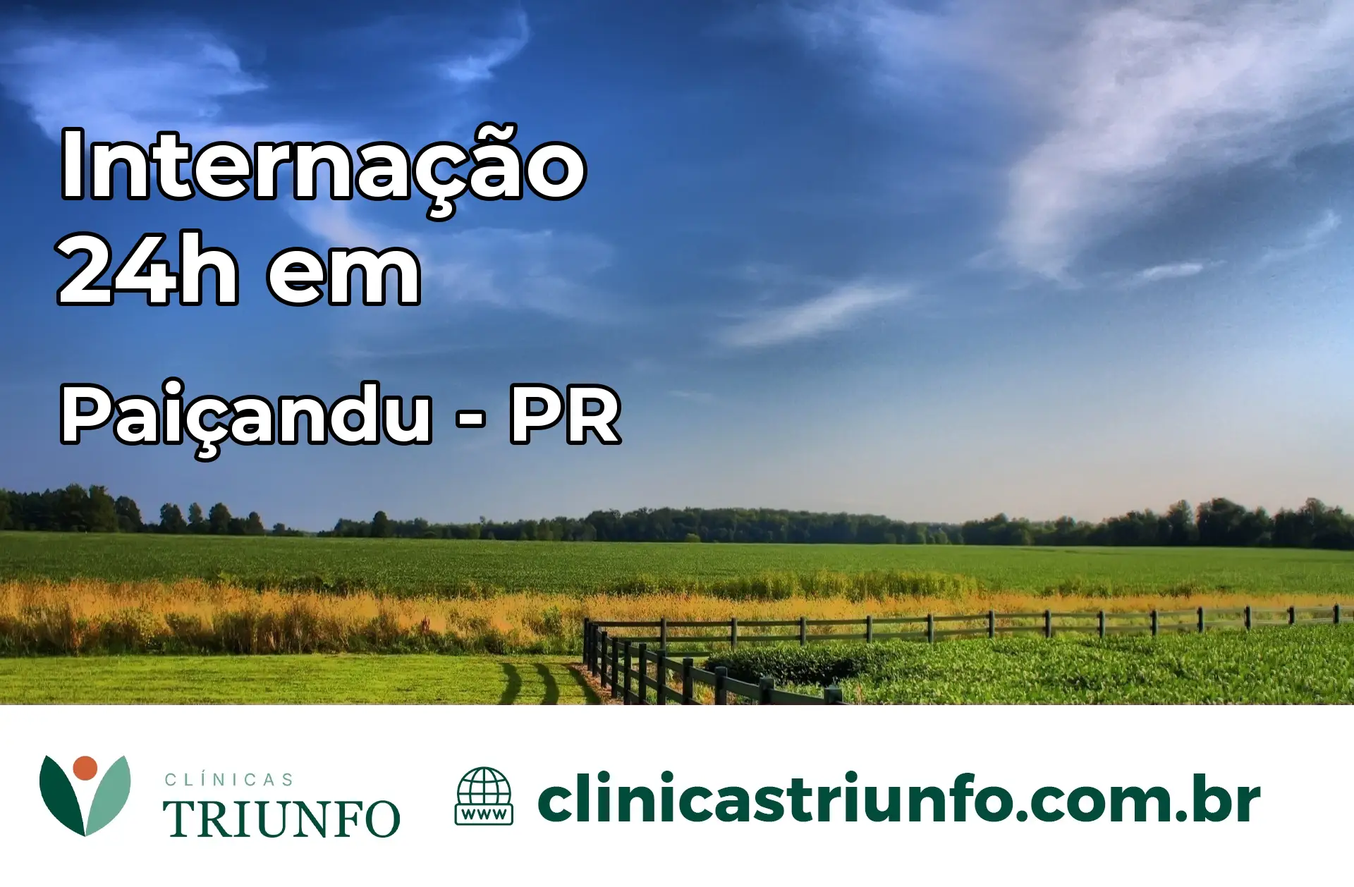 Internação 24 horas em Paiçandu – PR