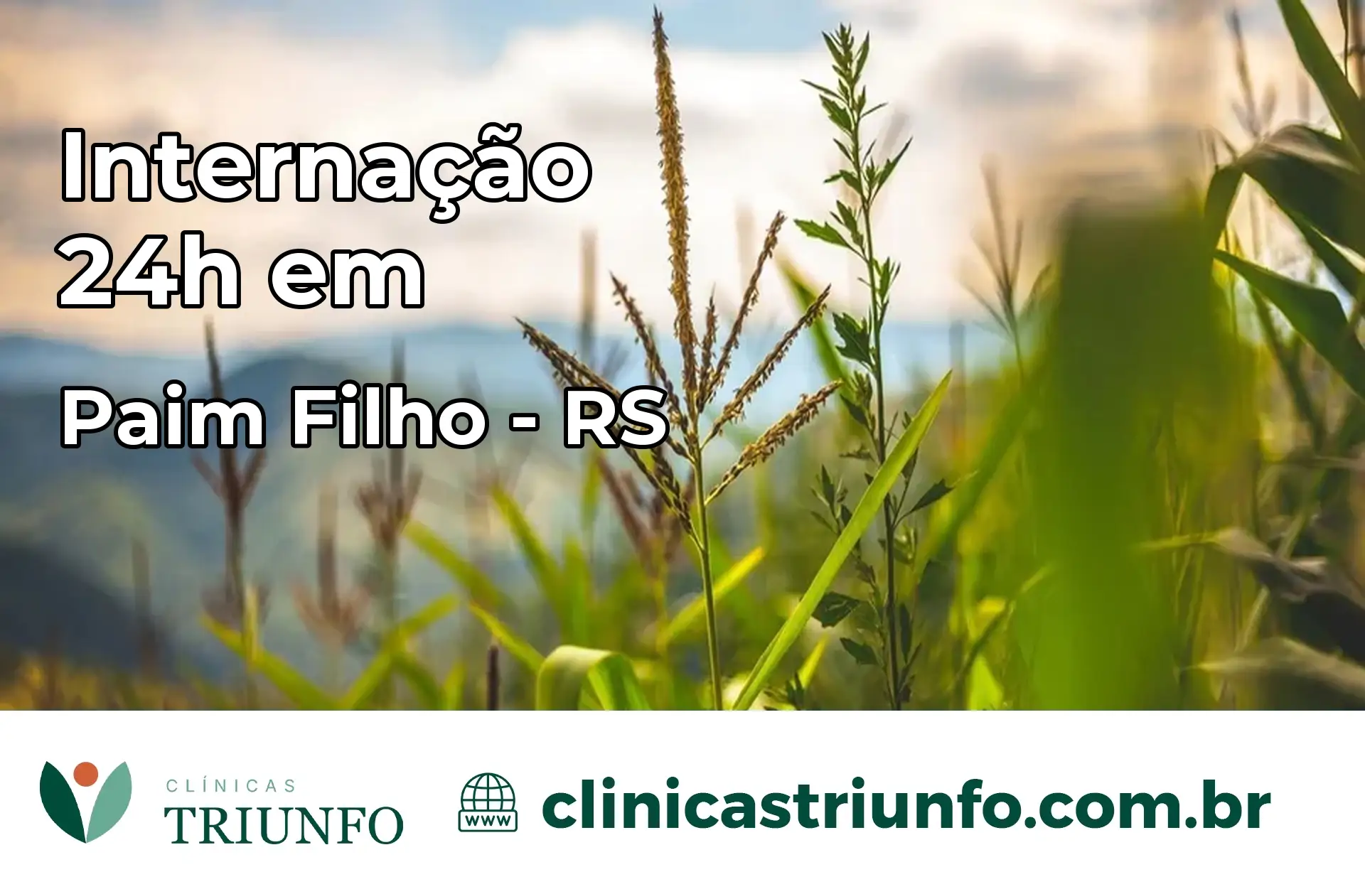 Internação 24 horas em Paim Filho – RS