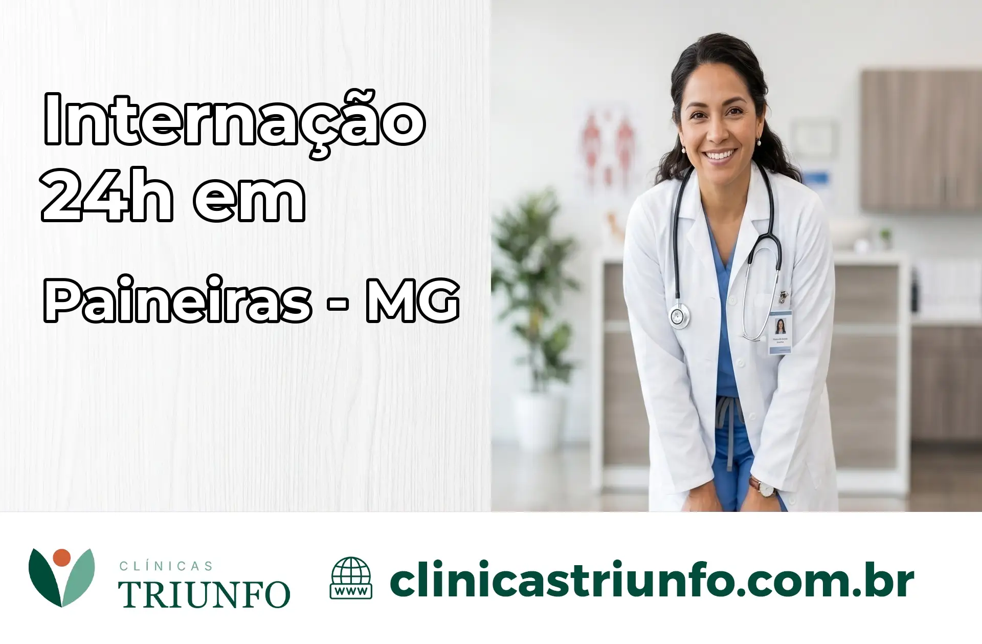Internação 24 horas em Paineiras – MG