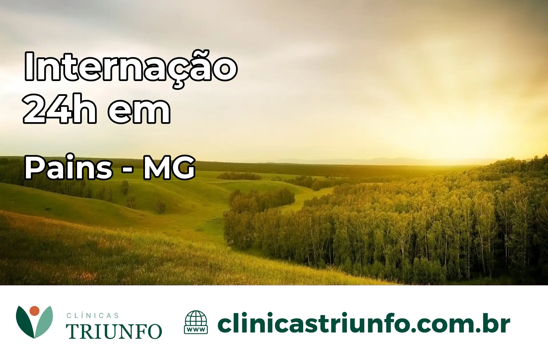 Internação 24 horas em Pains – MG