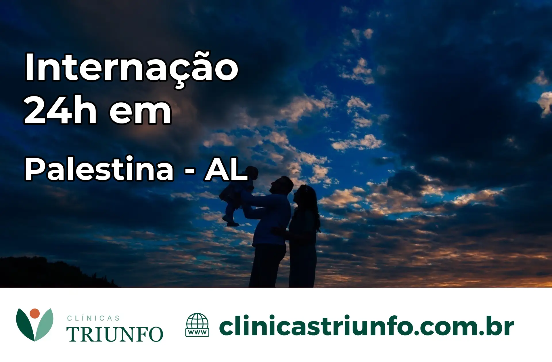 Internação 24 horas em Palestina – AL