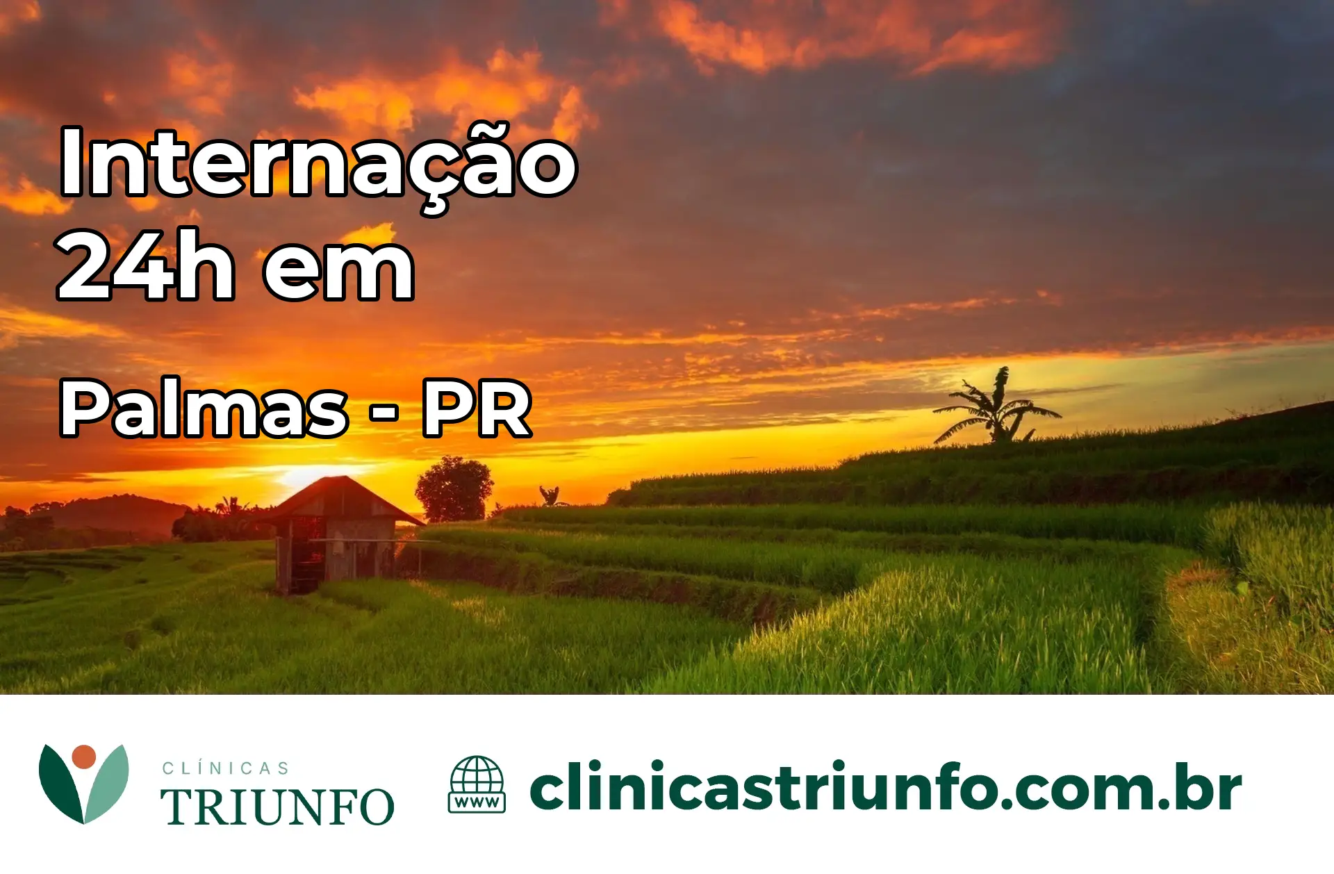 Internação 24 horas em Palmas – PR