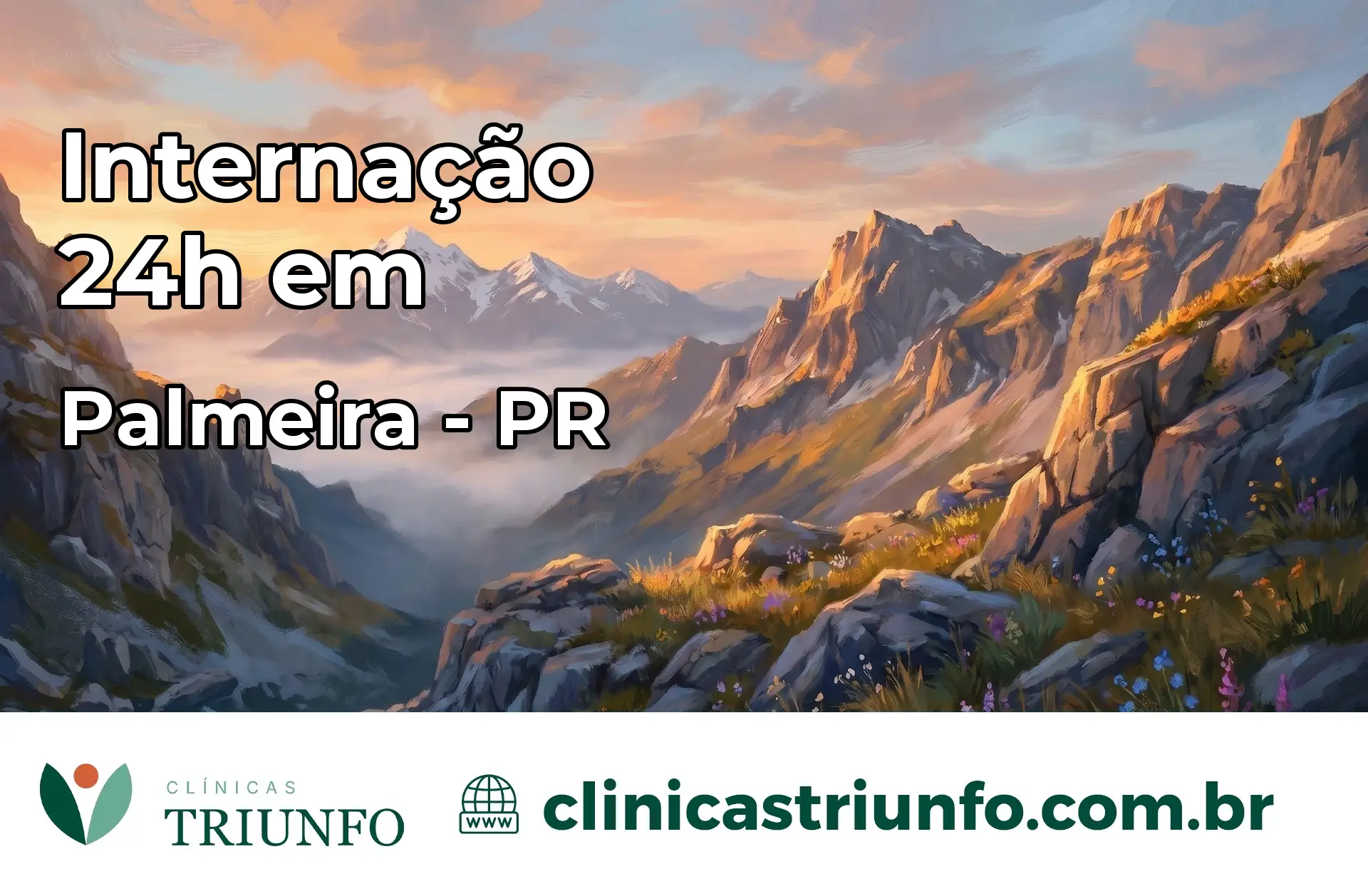 Internação 24 horas em Palmeira – PR