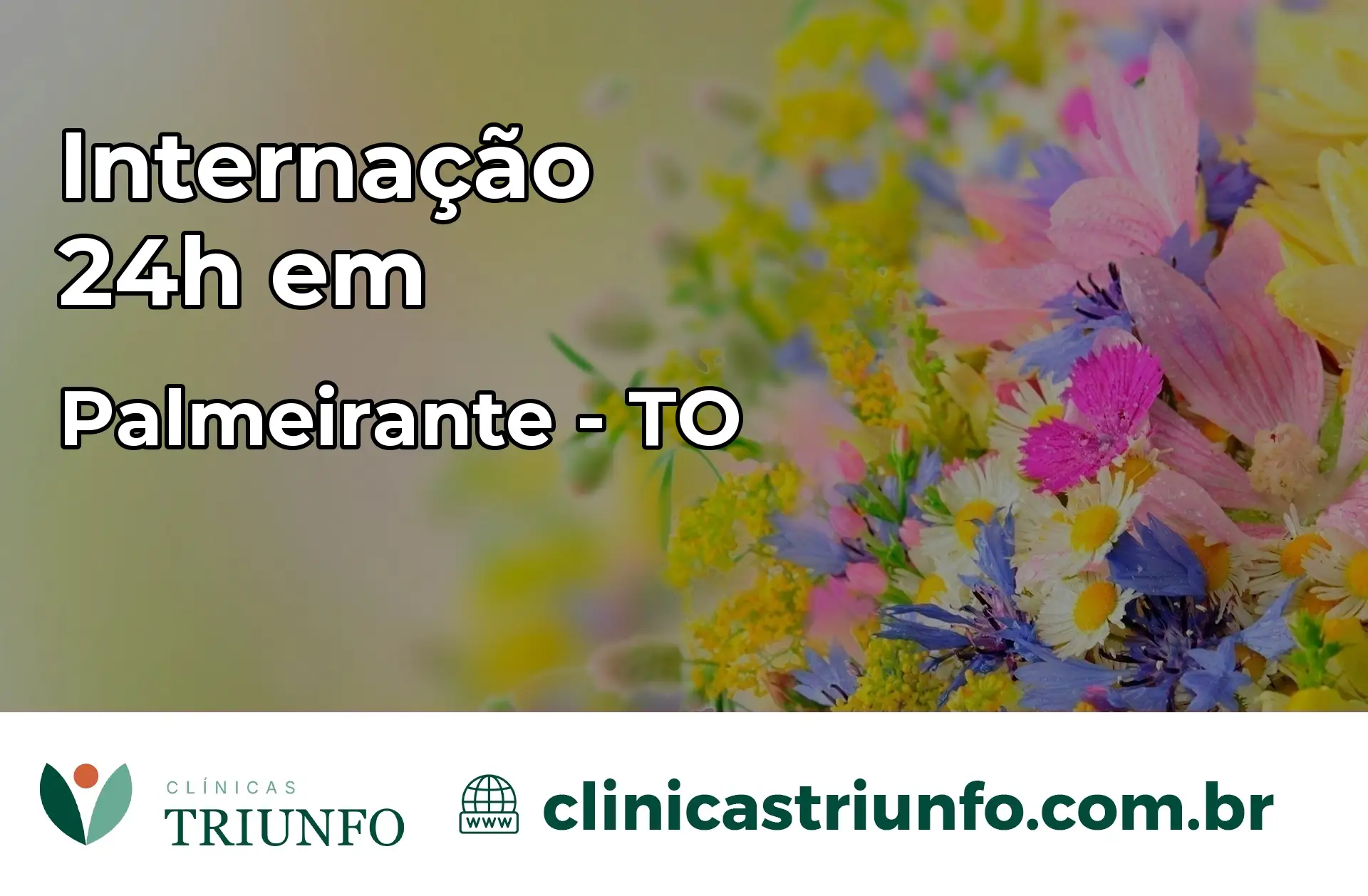 Internação 24 horas em Palmeirante – TO