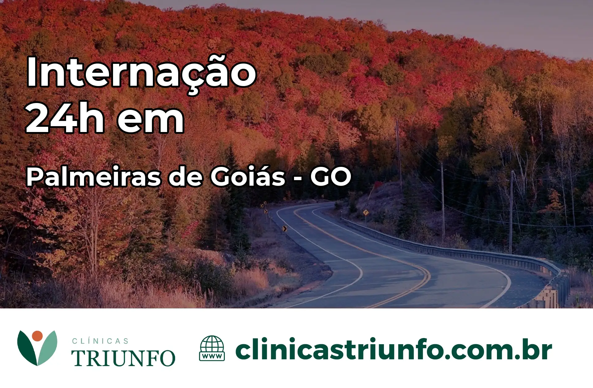 Internação 24 horas em Palmeiras de Goiás – GO