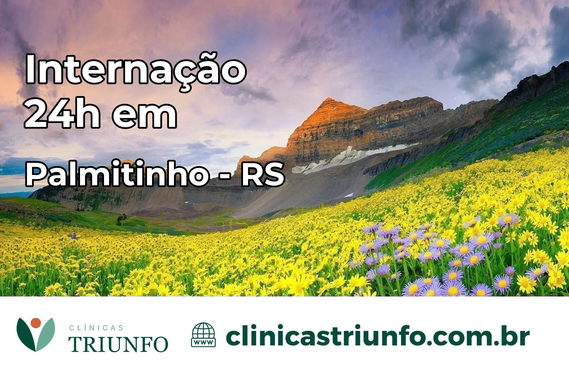 Internação 24 horas em Palmitinho – RS
