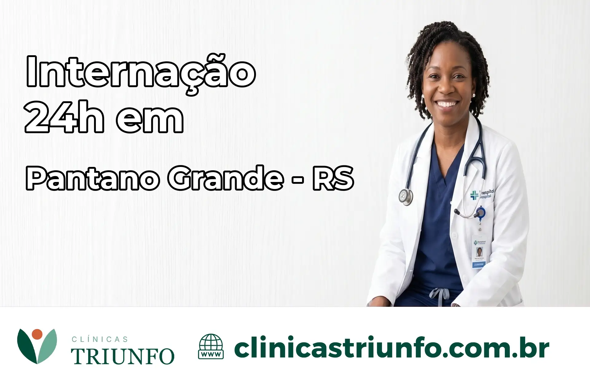 Internação 24 horas em Pantano Grande – RS