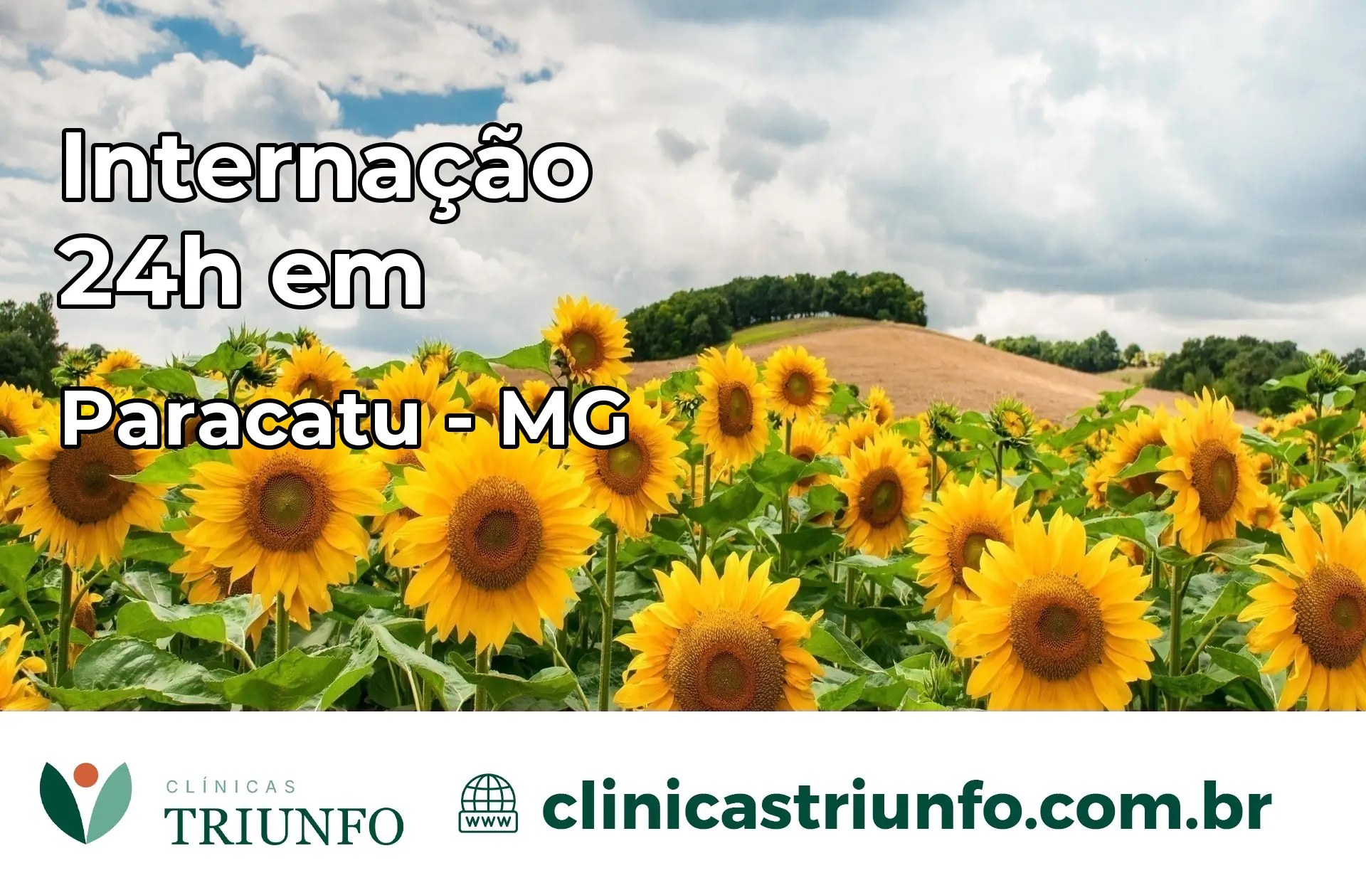 Internação 24 horas em Paracatu – MG