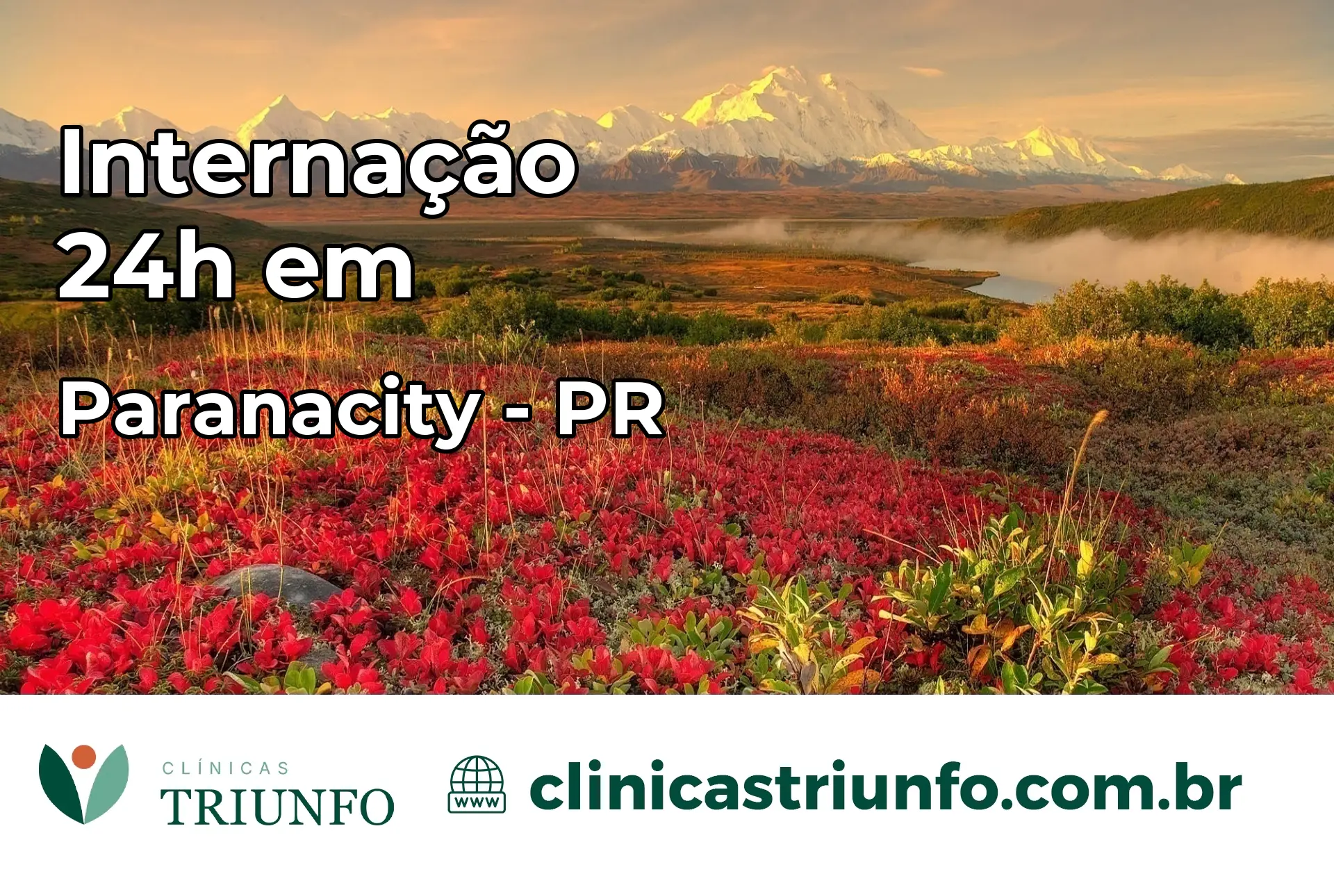 Internação 24 horas em Paranacity – PR