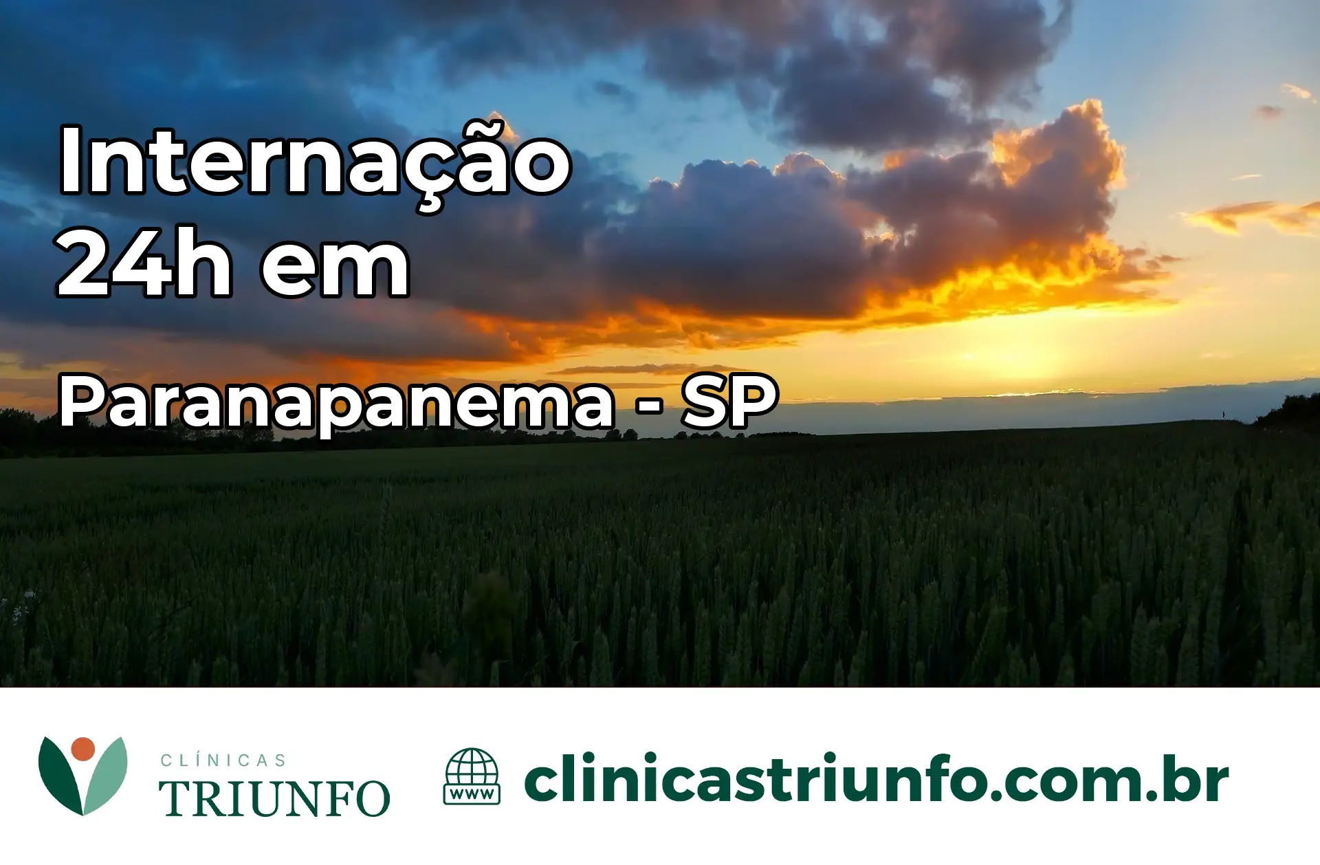 Internação 24 horas em Paranapanema – SP