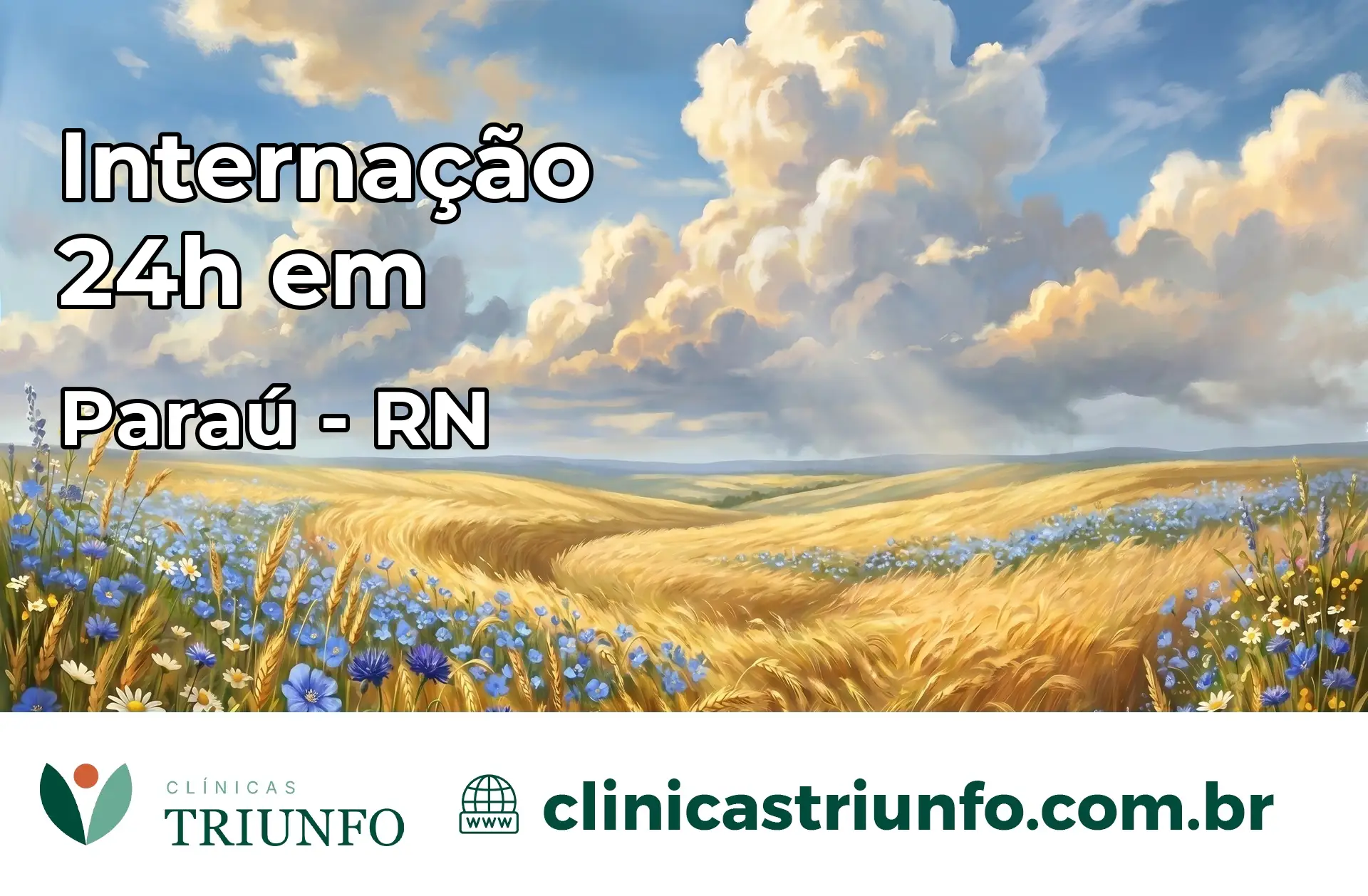 Internação 24 horas em Paraú – RN
