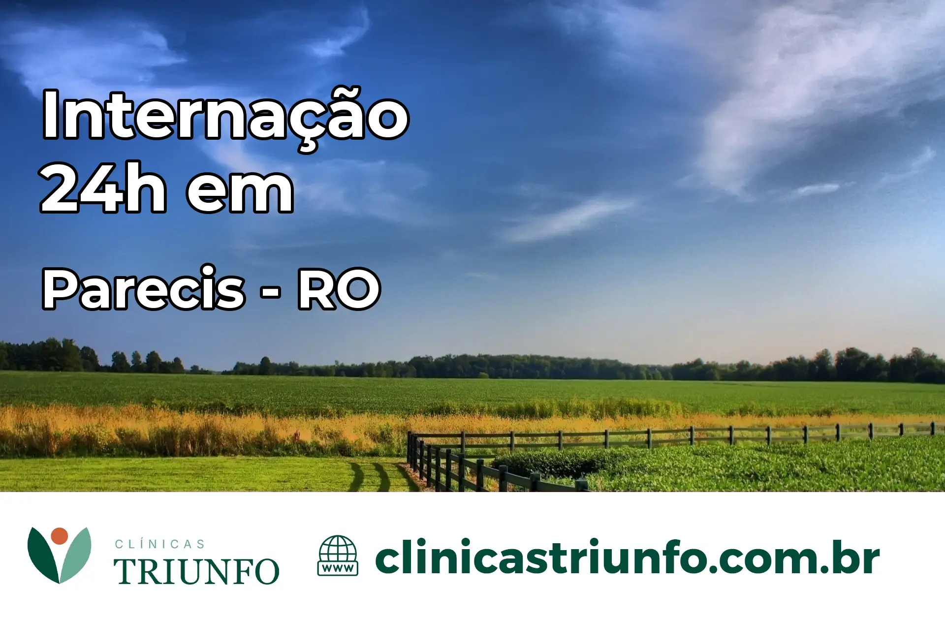 Internação 24 horas em Parecis – RO
