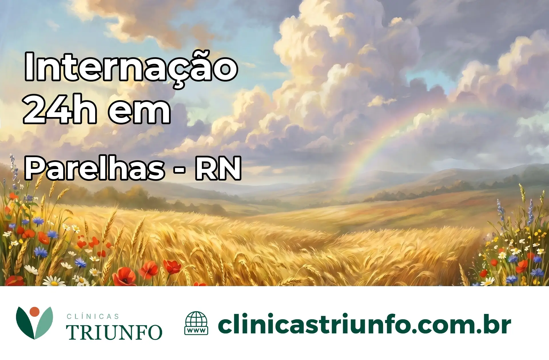 Internação 24 horas em Parelhas – RN