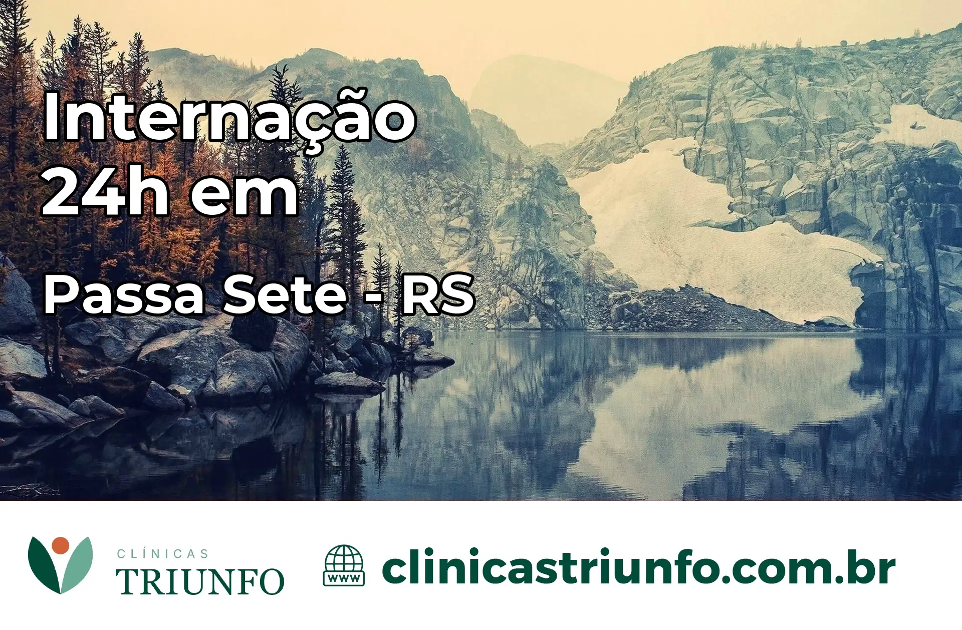 Internação 24 horas em Passa Sete – RS
