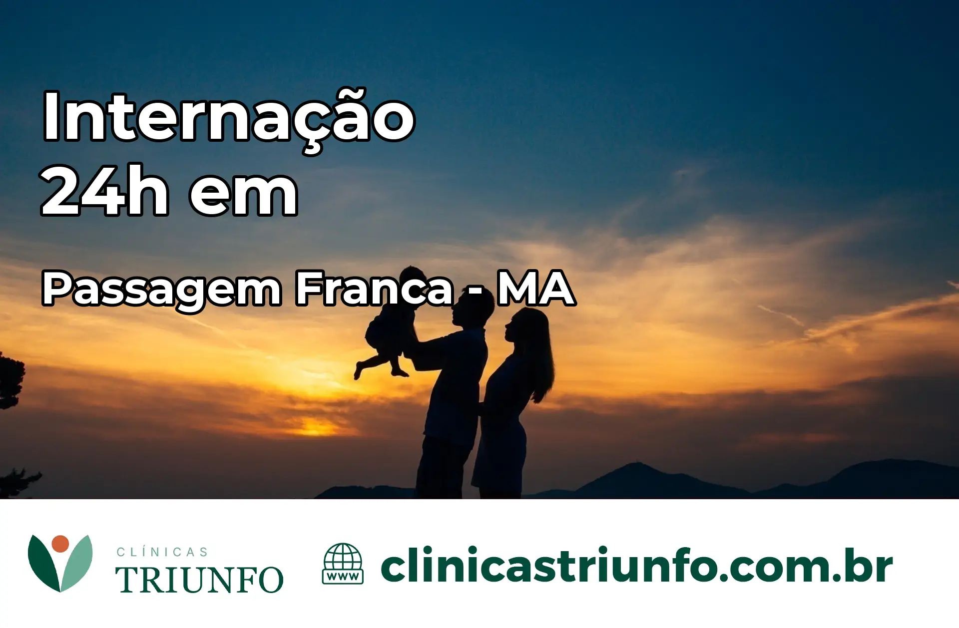 Internação 24 horas em Passagem Franca – MA