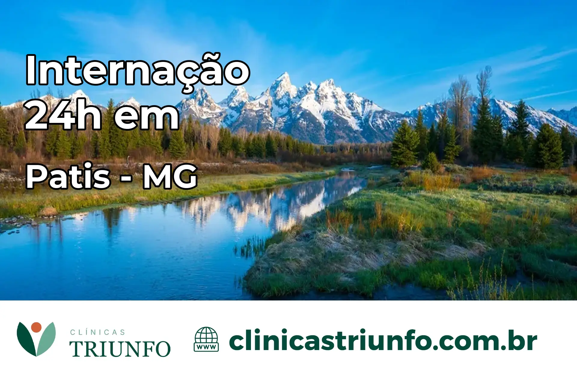 Internação 24 horas em Patis – MG