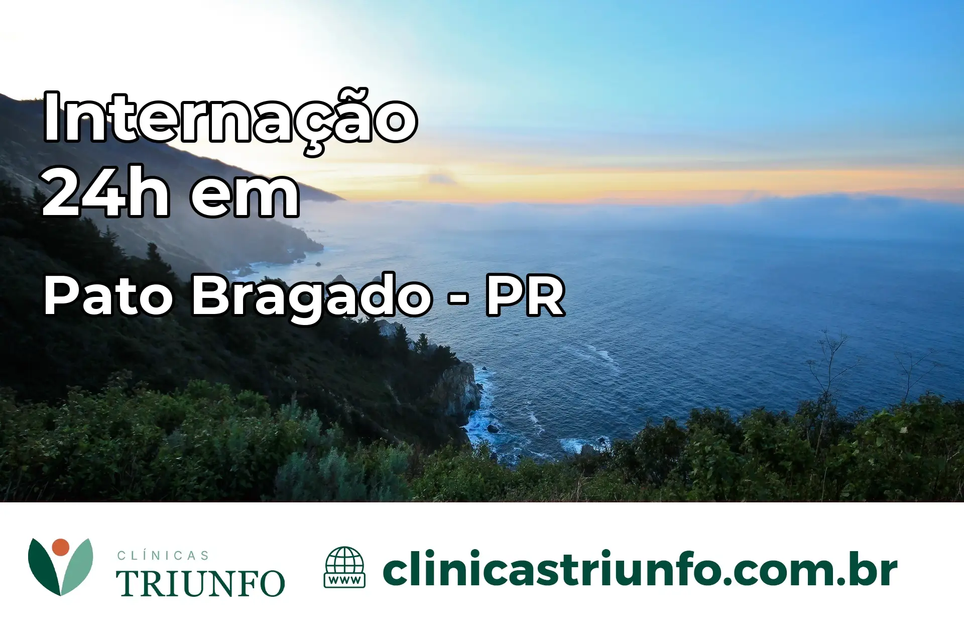 Internação 24 horas em Pato Bragado – PR
