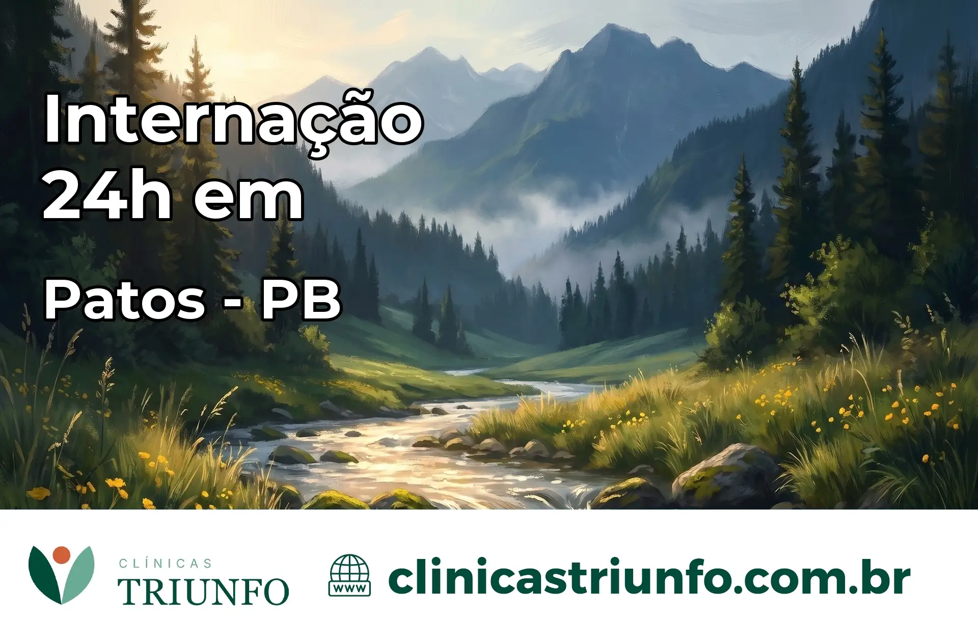 Internação 24 horas em Patos – PB