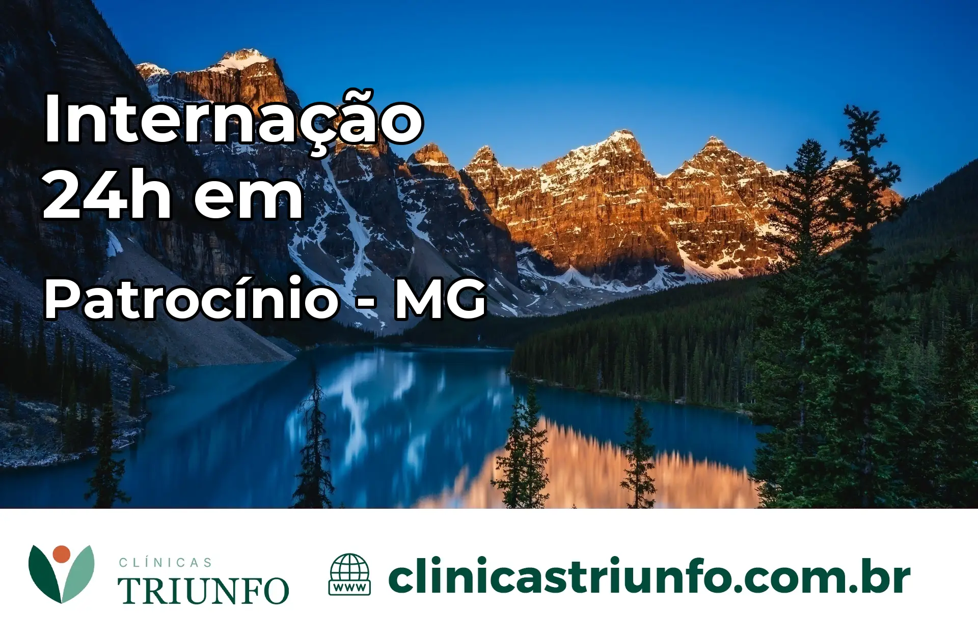 Internação 24 horas em Patrocínio – MG