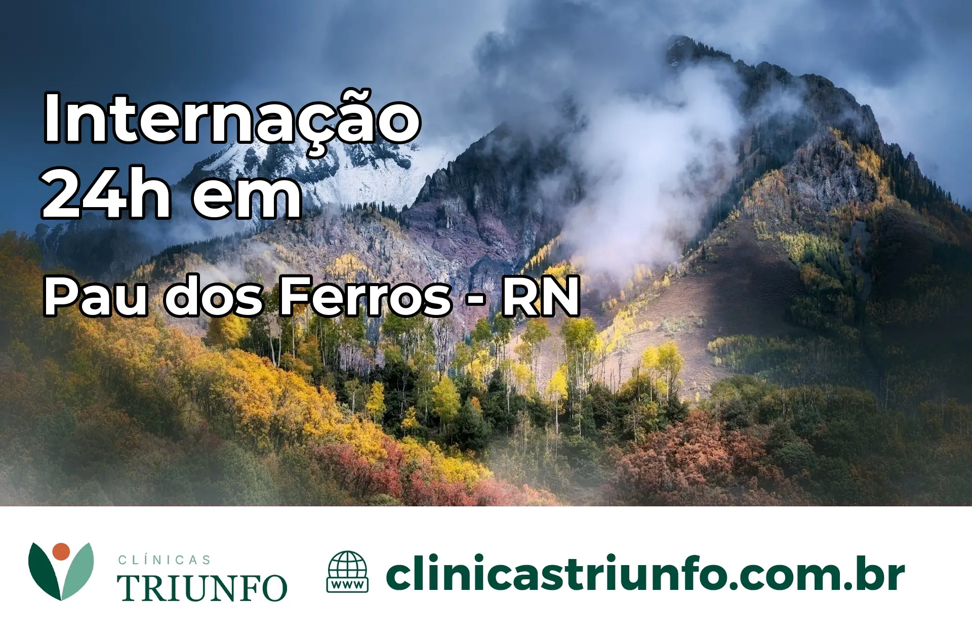 Internação 24 horas em Pau dos Ferros – RN