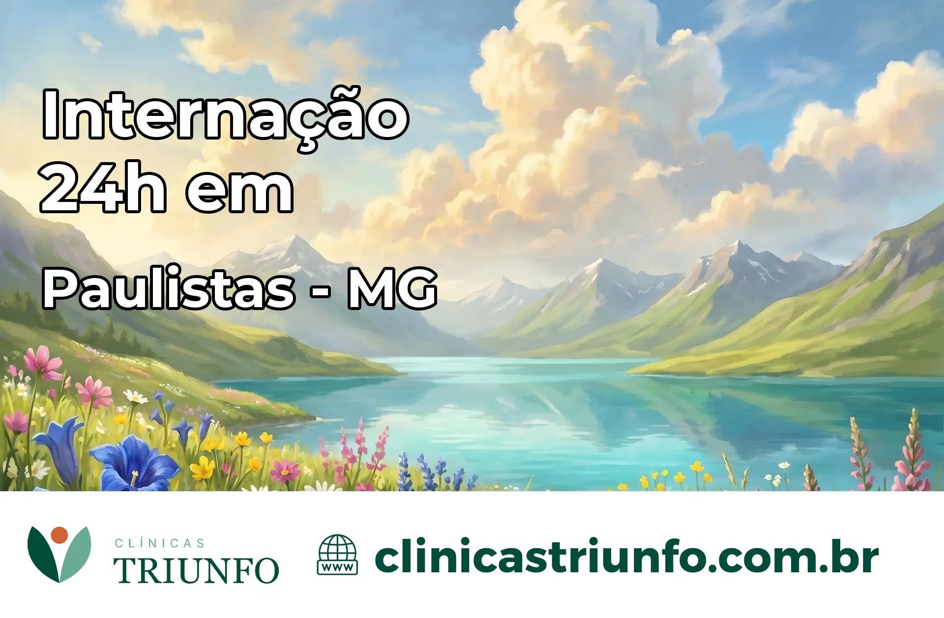 Internação 24 horas em Paulistas – MG