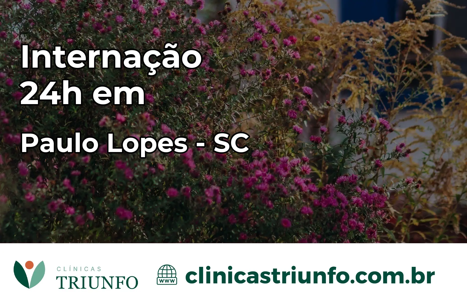 Internação 24 horas em Paulo Lopes – SC