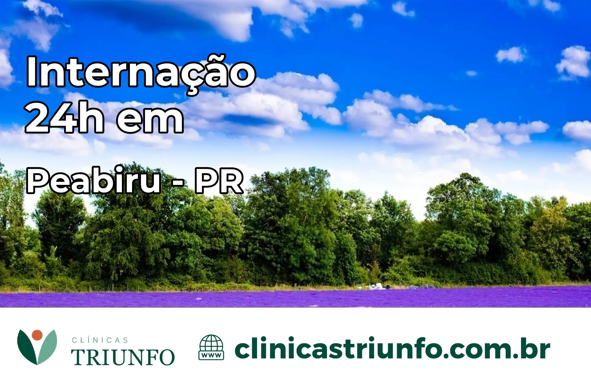 Internação 24 horas em Peabiru – PR