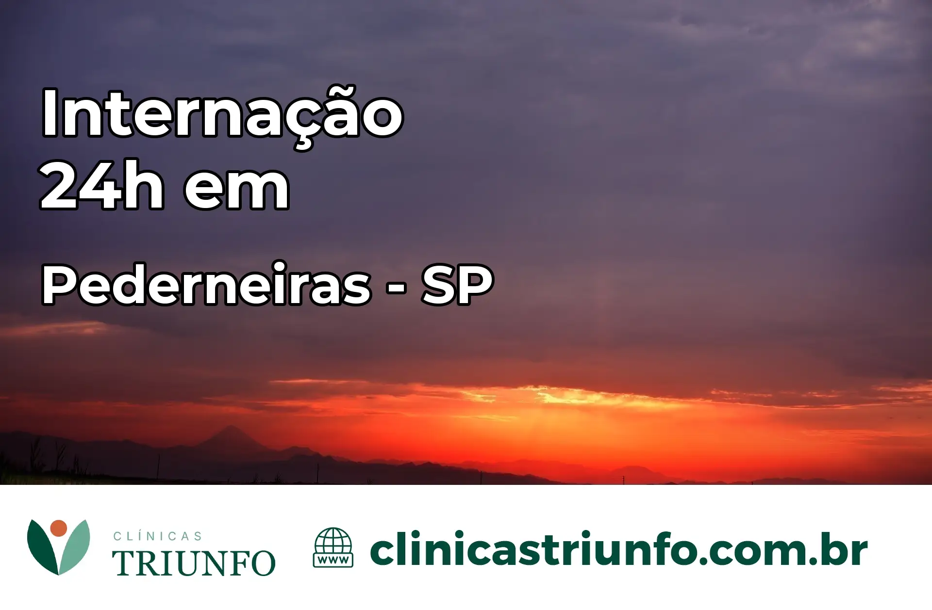 Internação 24 horas em Pederneiras – SP