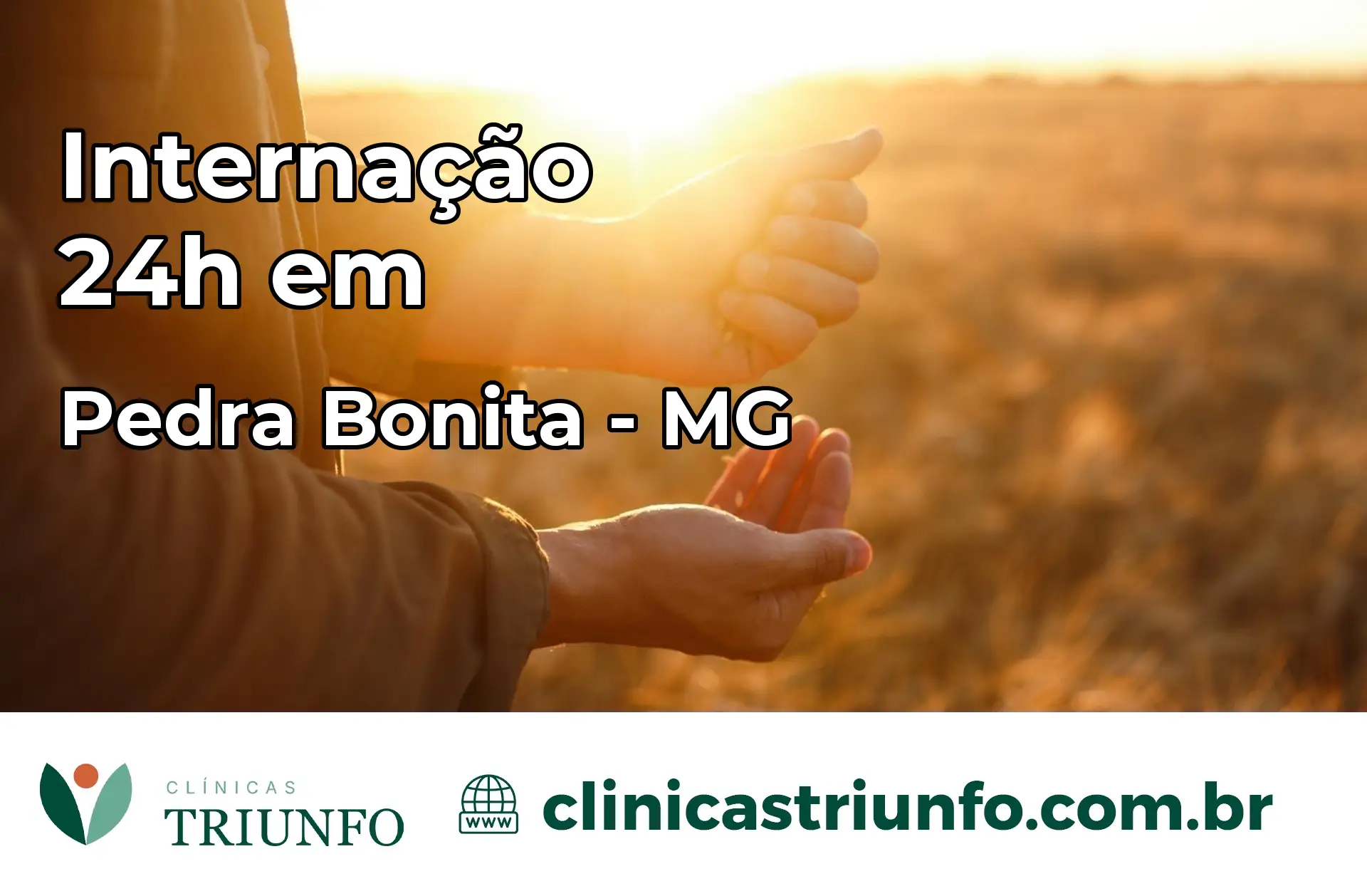 Internação 24 horas em Pedra Bonita – MG