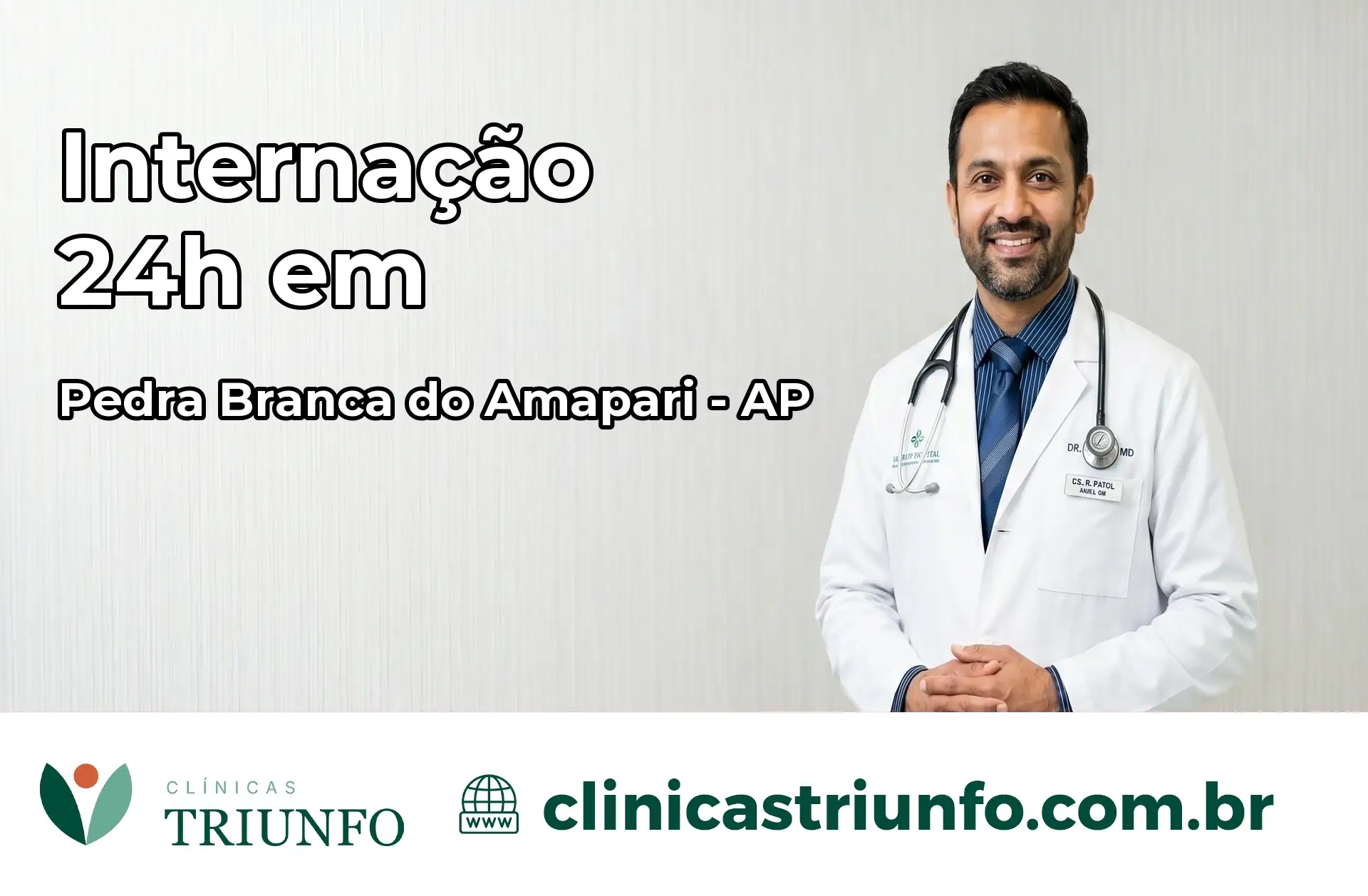 Internação 24 horas em Pedra Branca do Amapari – AP