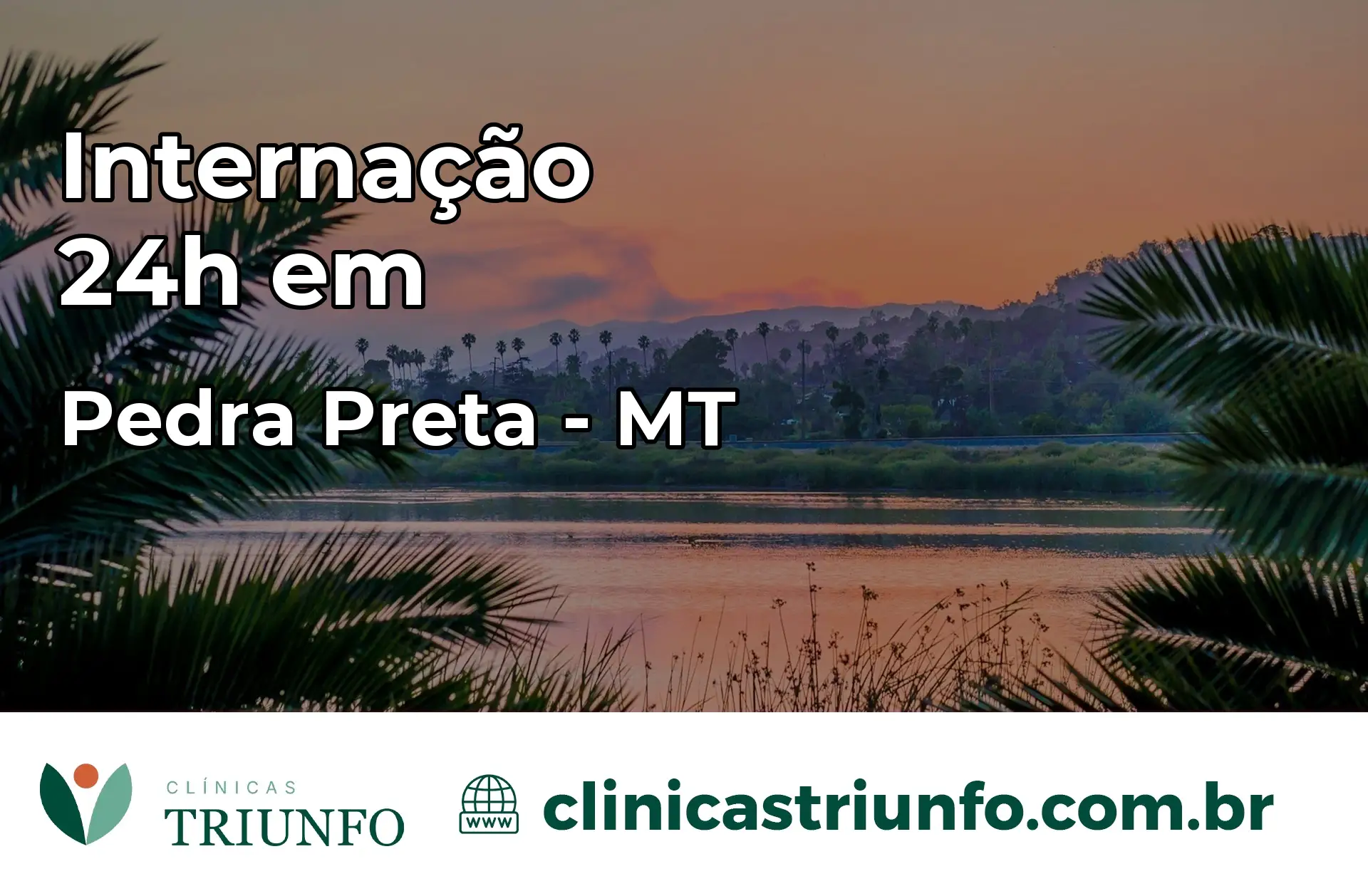 Internação 24 horas em Pedra Preta – MT