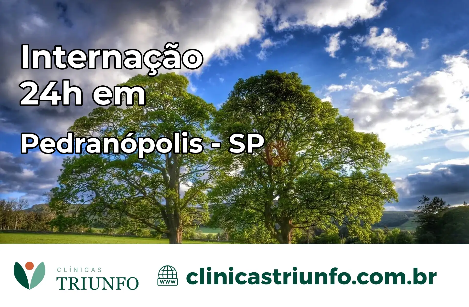 Internação 24 horas em Pedranópolis – SP