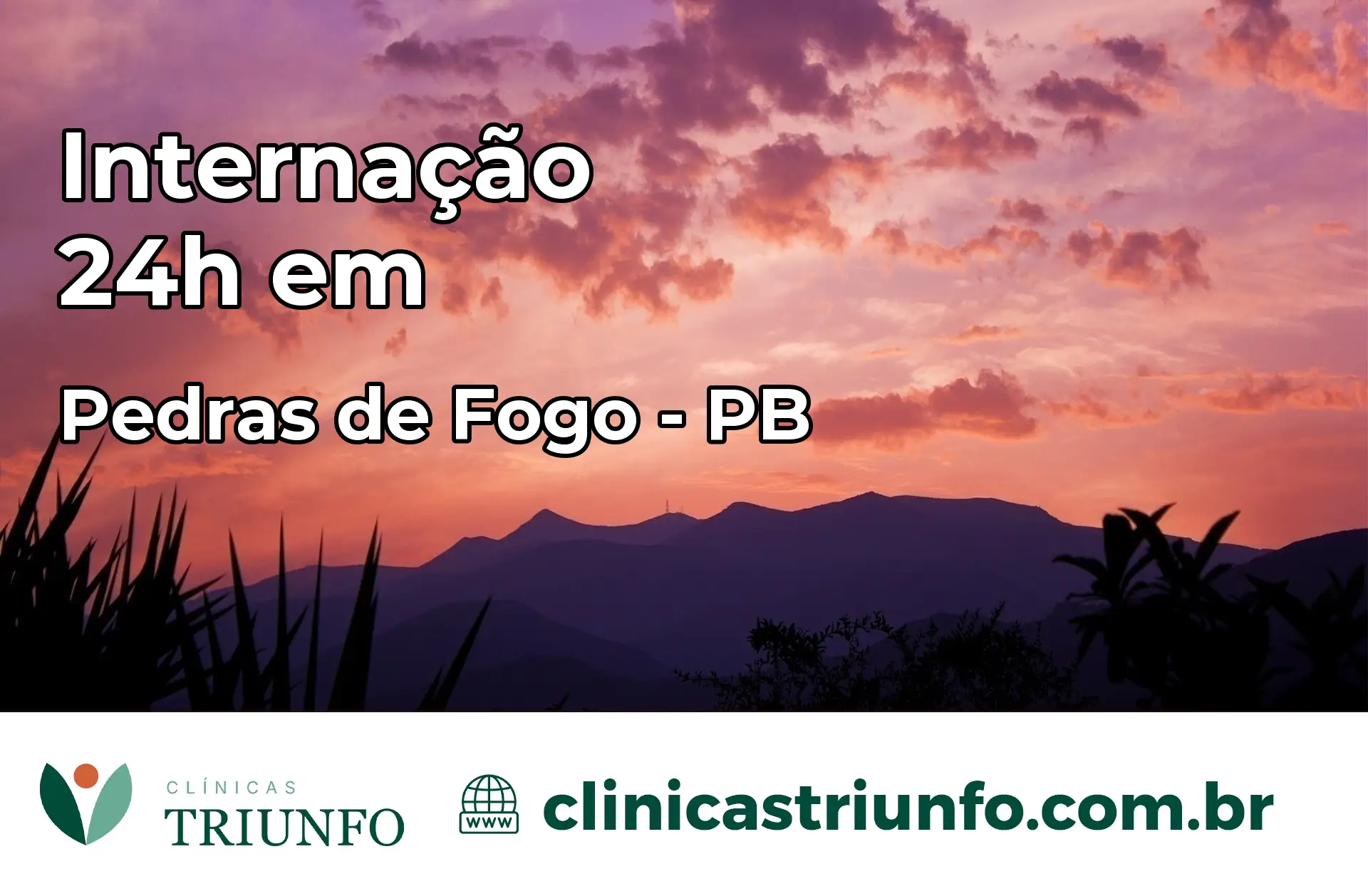 Internação 24 horas em Pedras de Fogo – PB