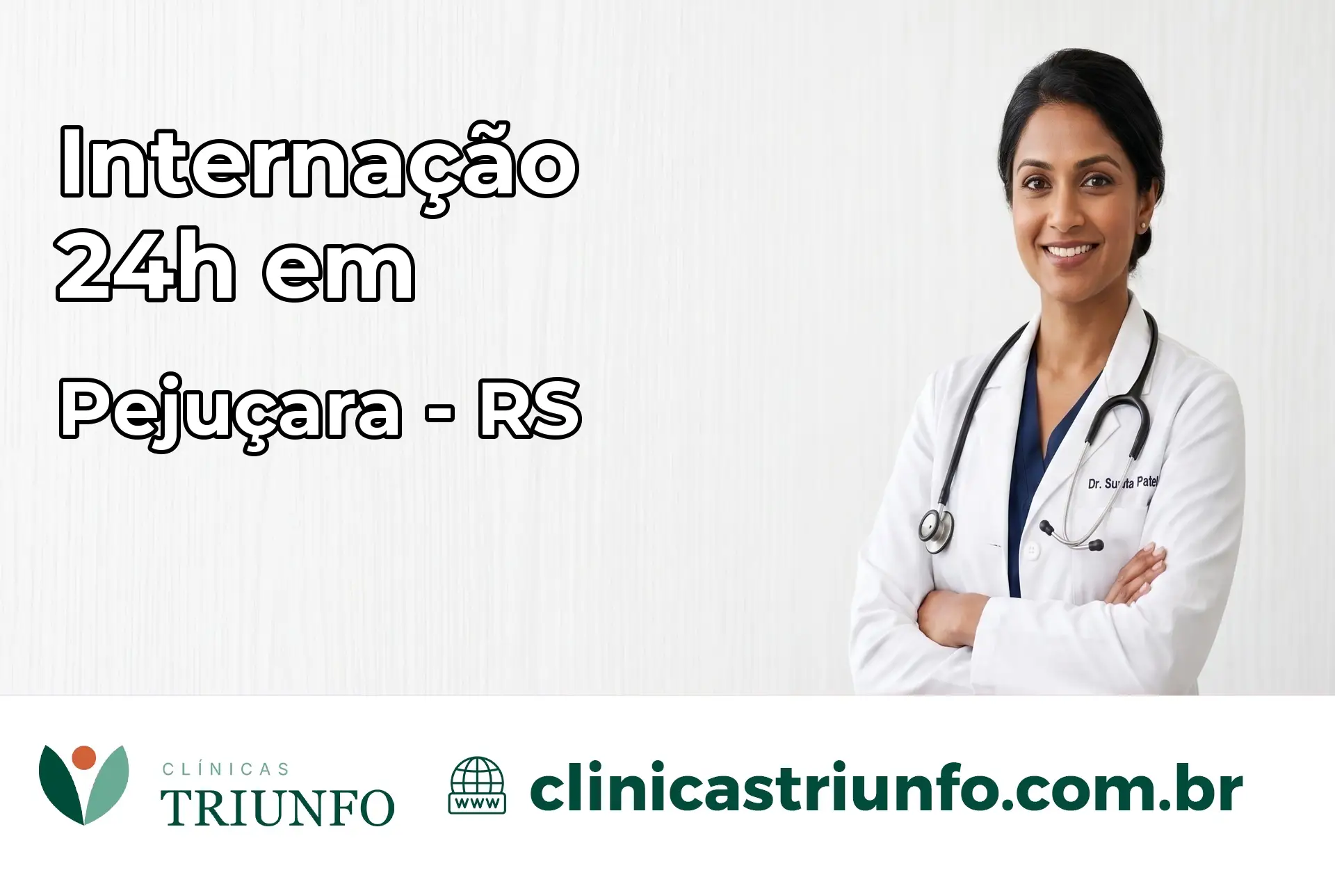 Internação 24 horas em Pejuçara – RS