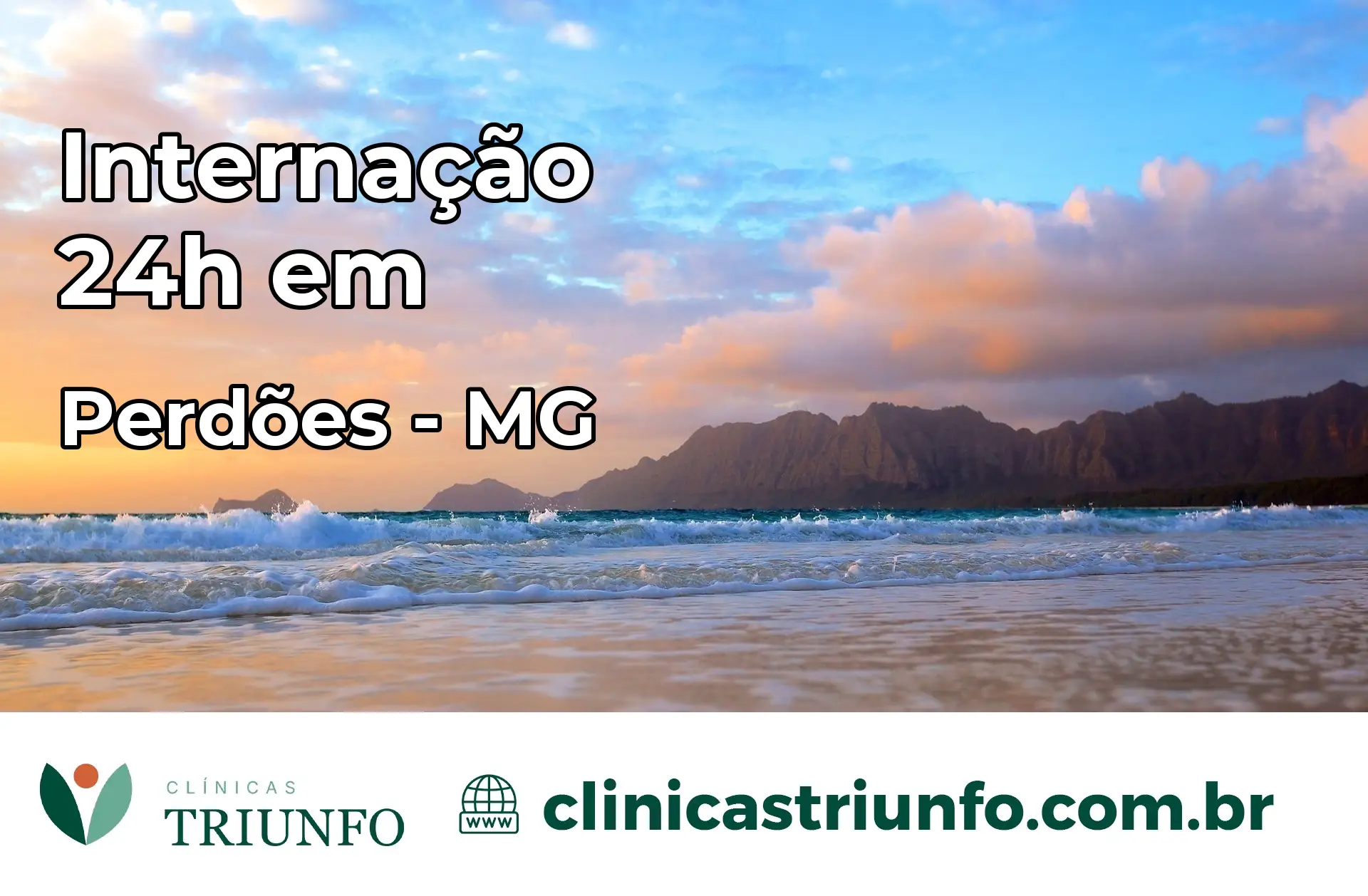 Internação 24 horas em Perdões – MG