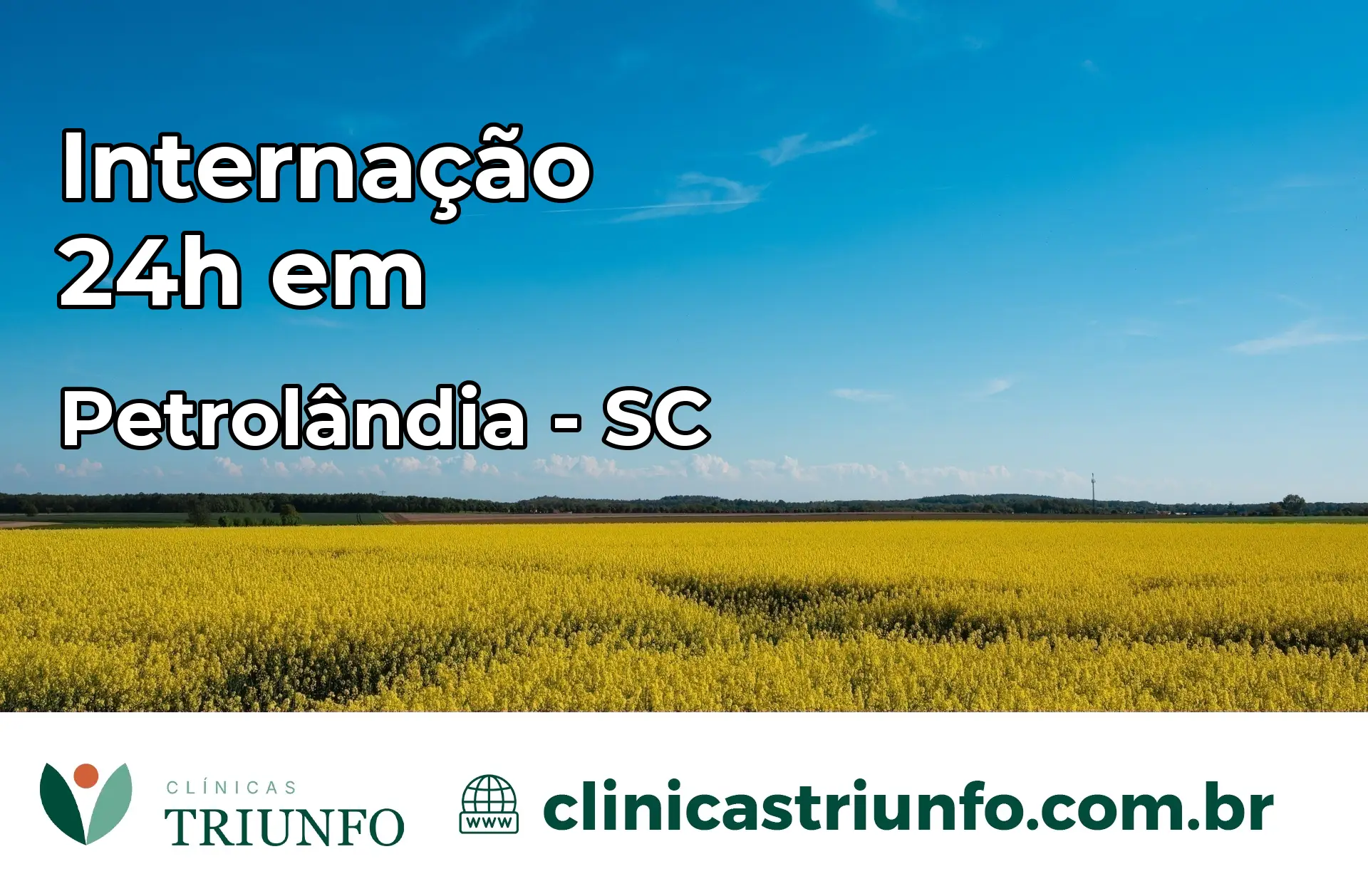 Internação 24 horas em Petrolândia – SC