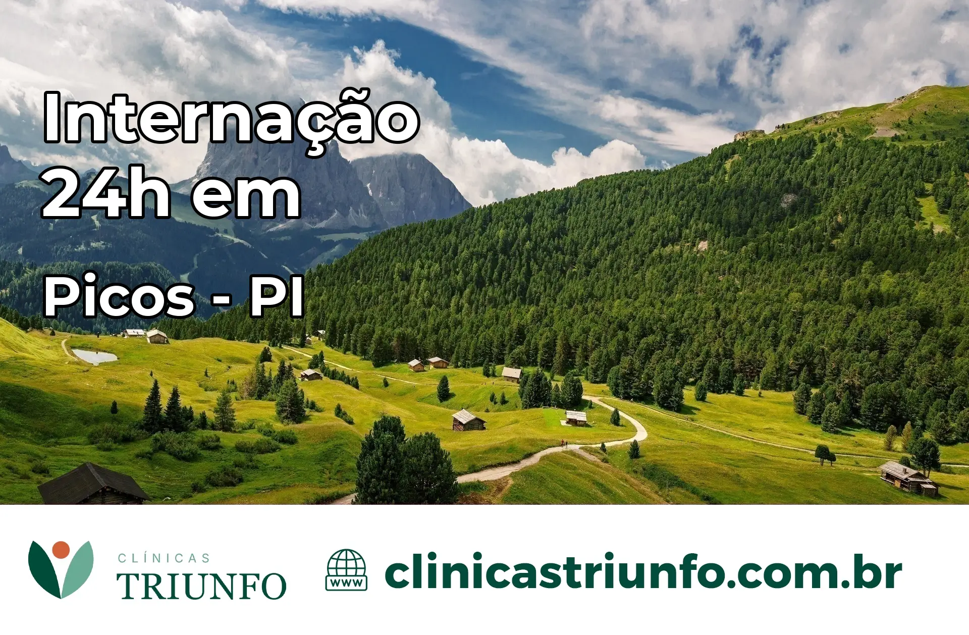 Internação 24 horas em Picos – PI