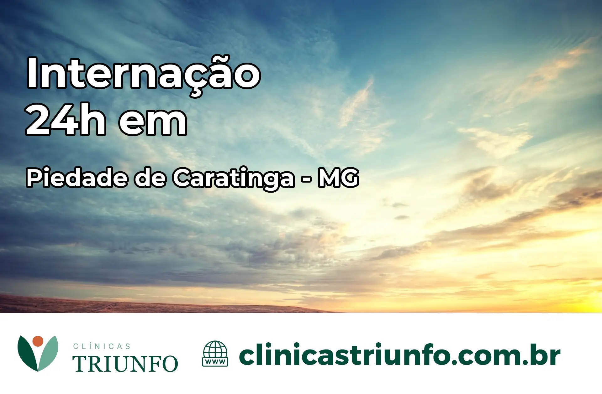 Internação 24 horas em Piedade de Caratinga – MG