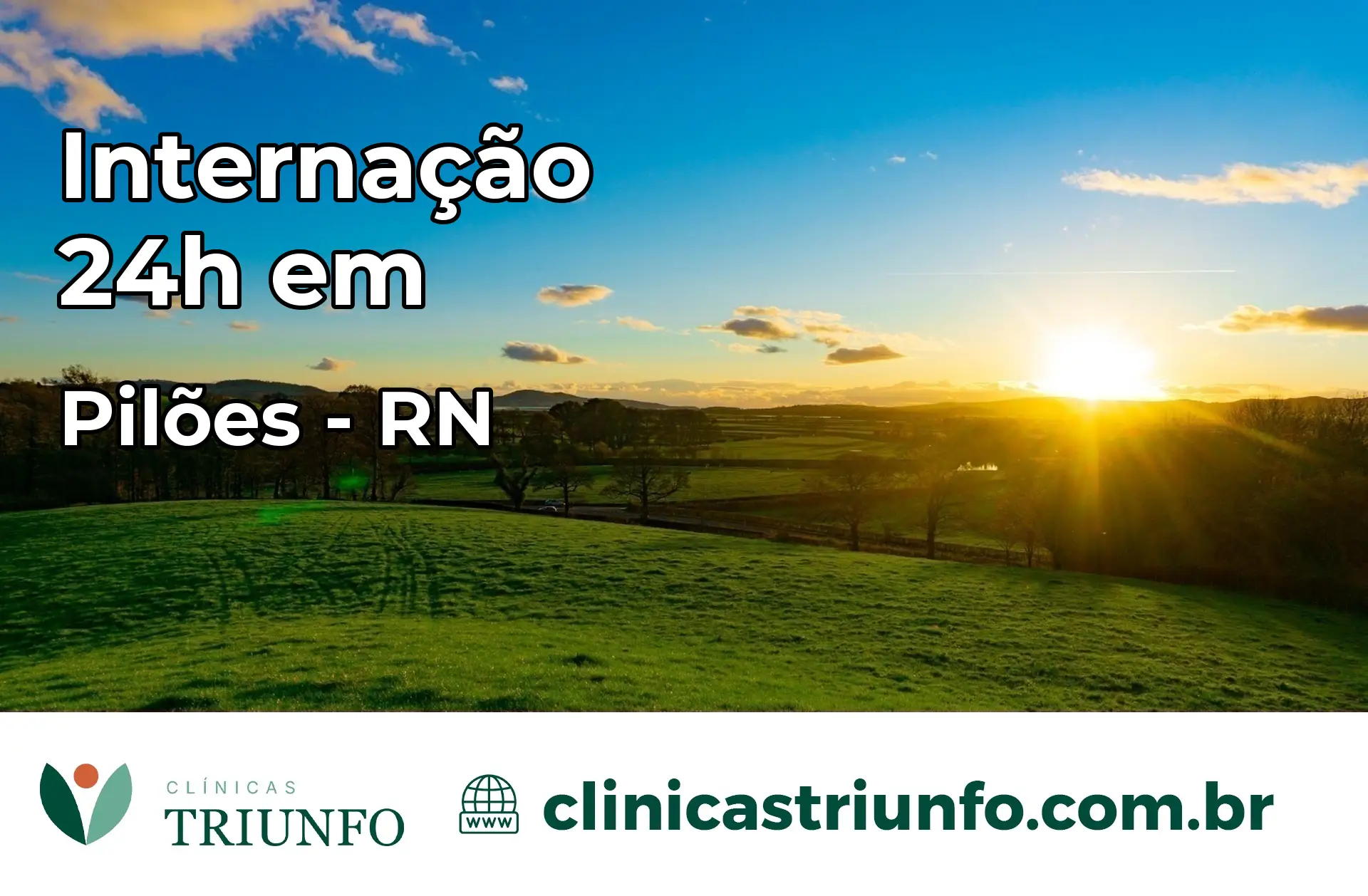 Internação 24 horas em Pilões – RN