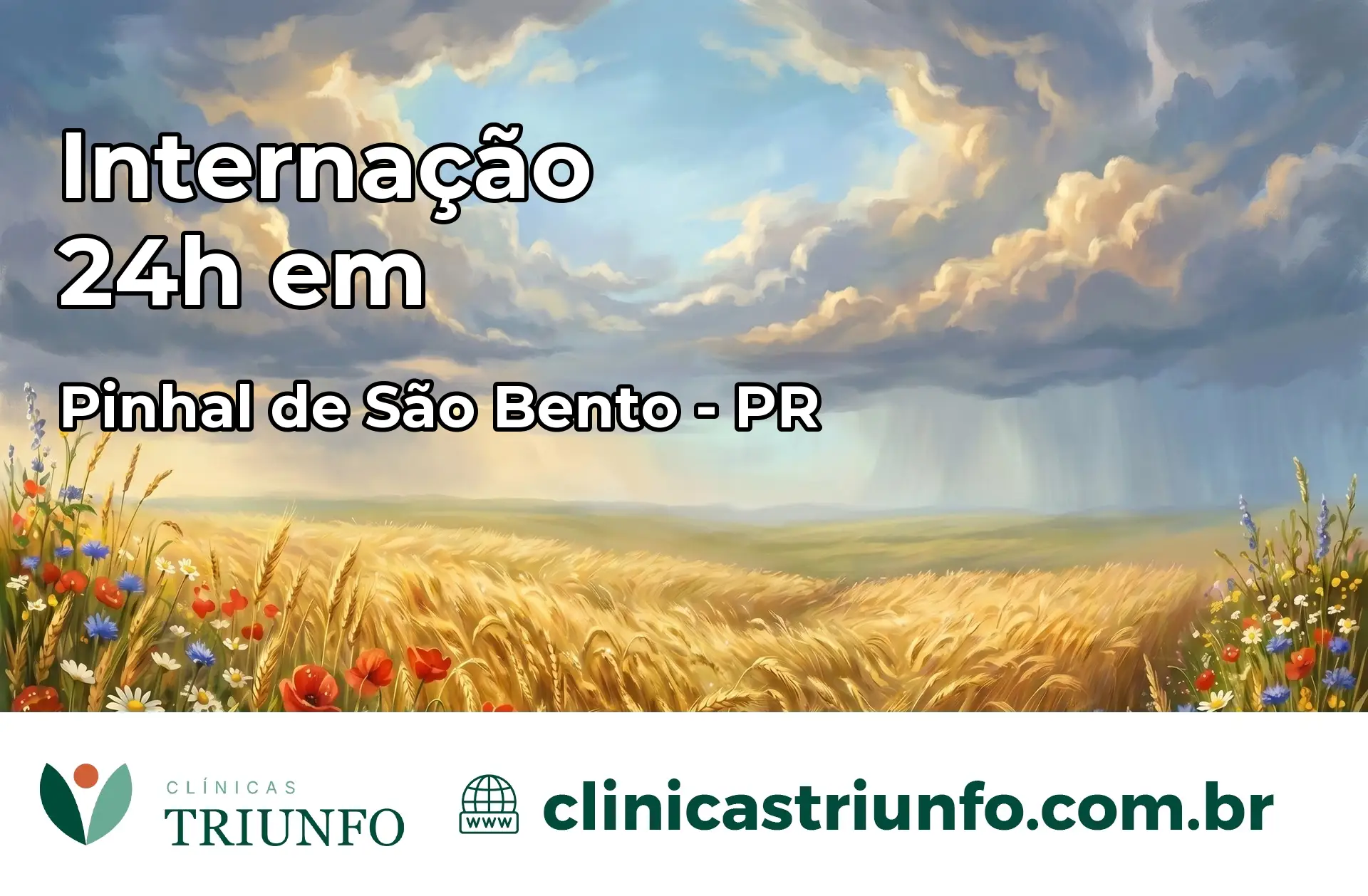 Internação 24 horas em Pinhal de São Bento – PR