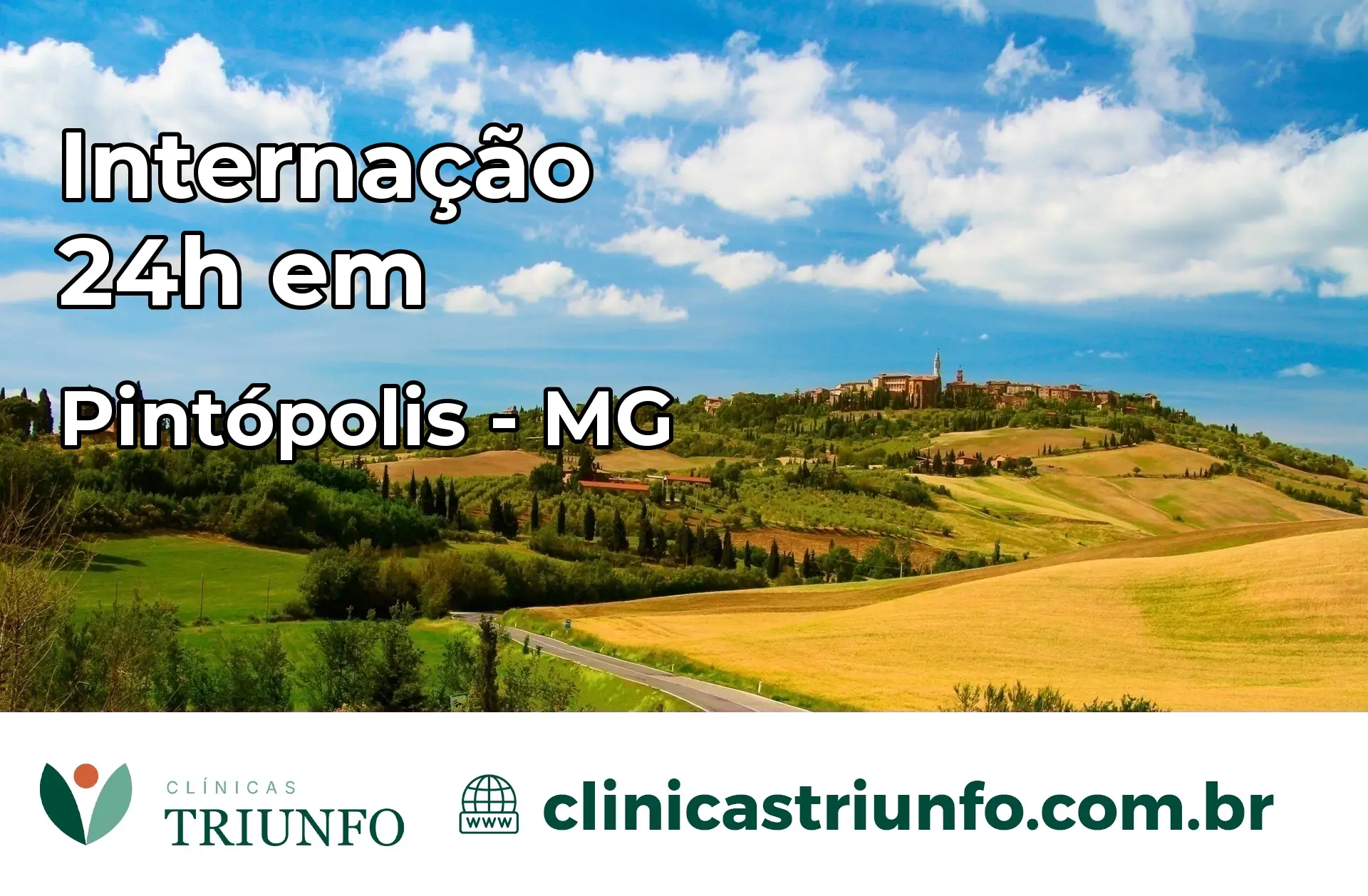 Internação 24 horas em Pintópolis – MG