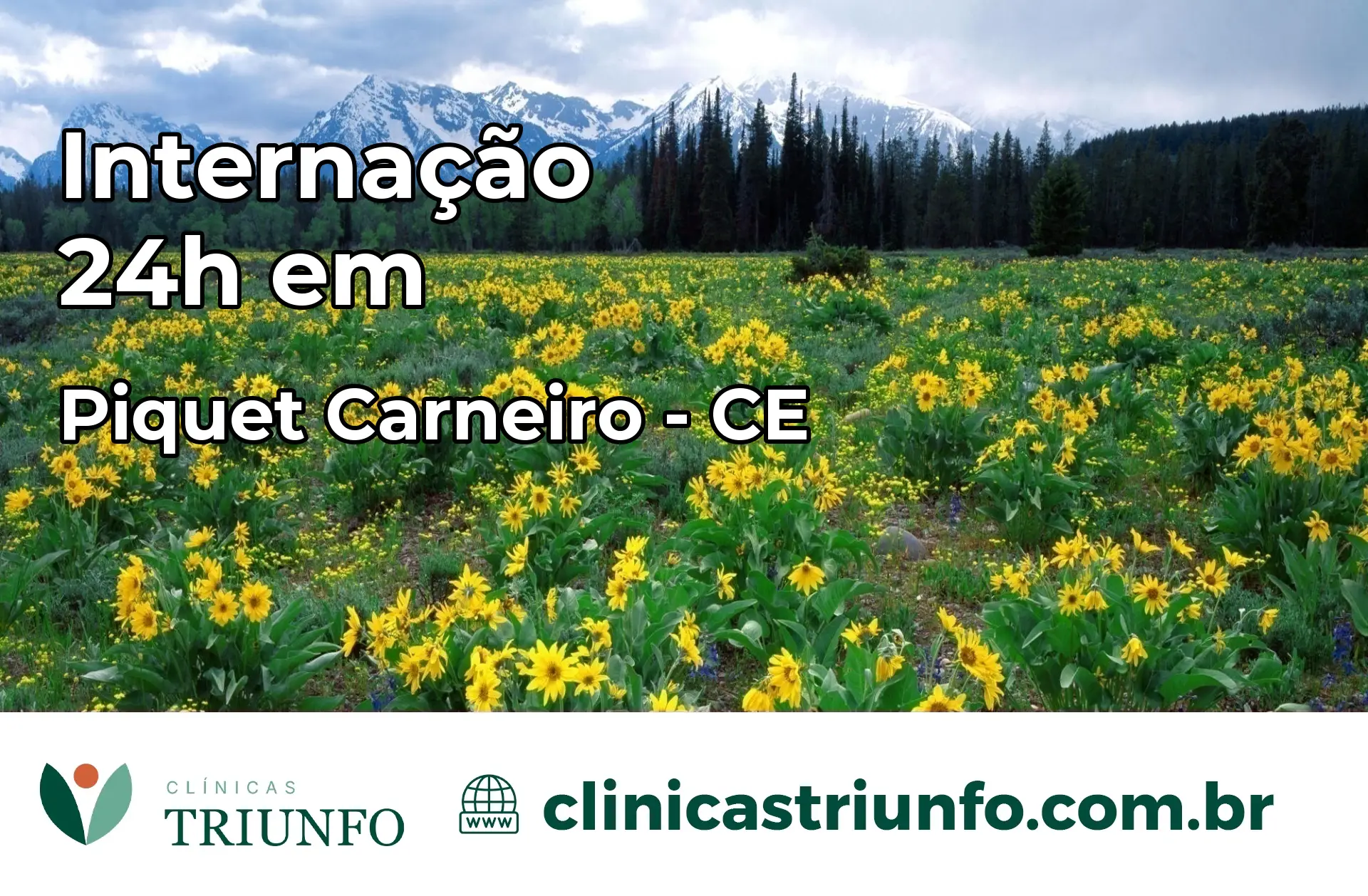 Internação 24 horas em Piquet Carneiro – CE